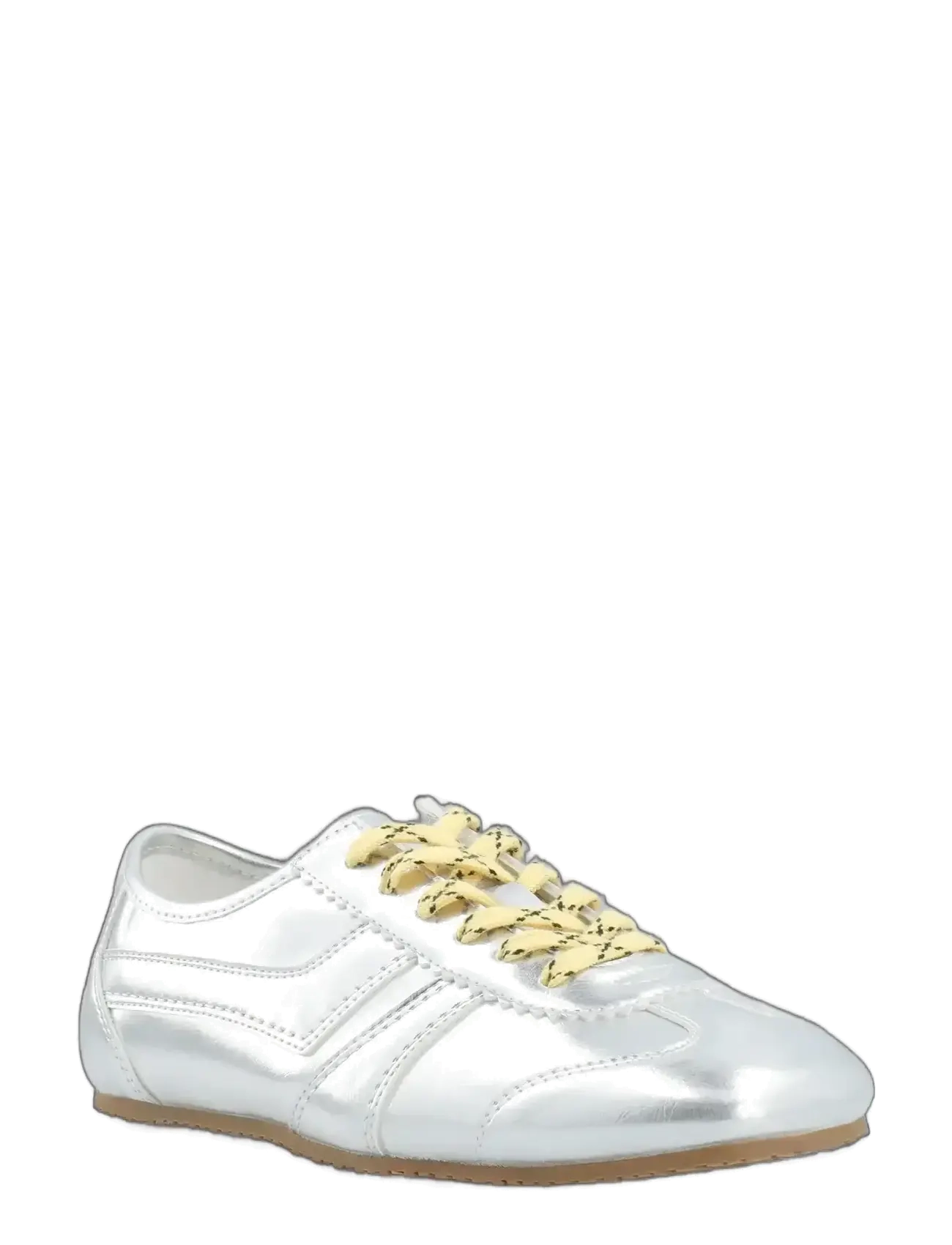 BIAFREDE Sneaker Faux Leather - METALLIC SILVER