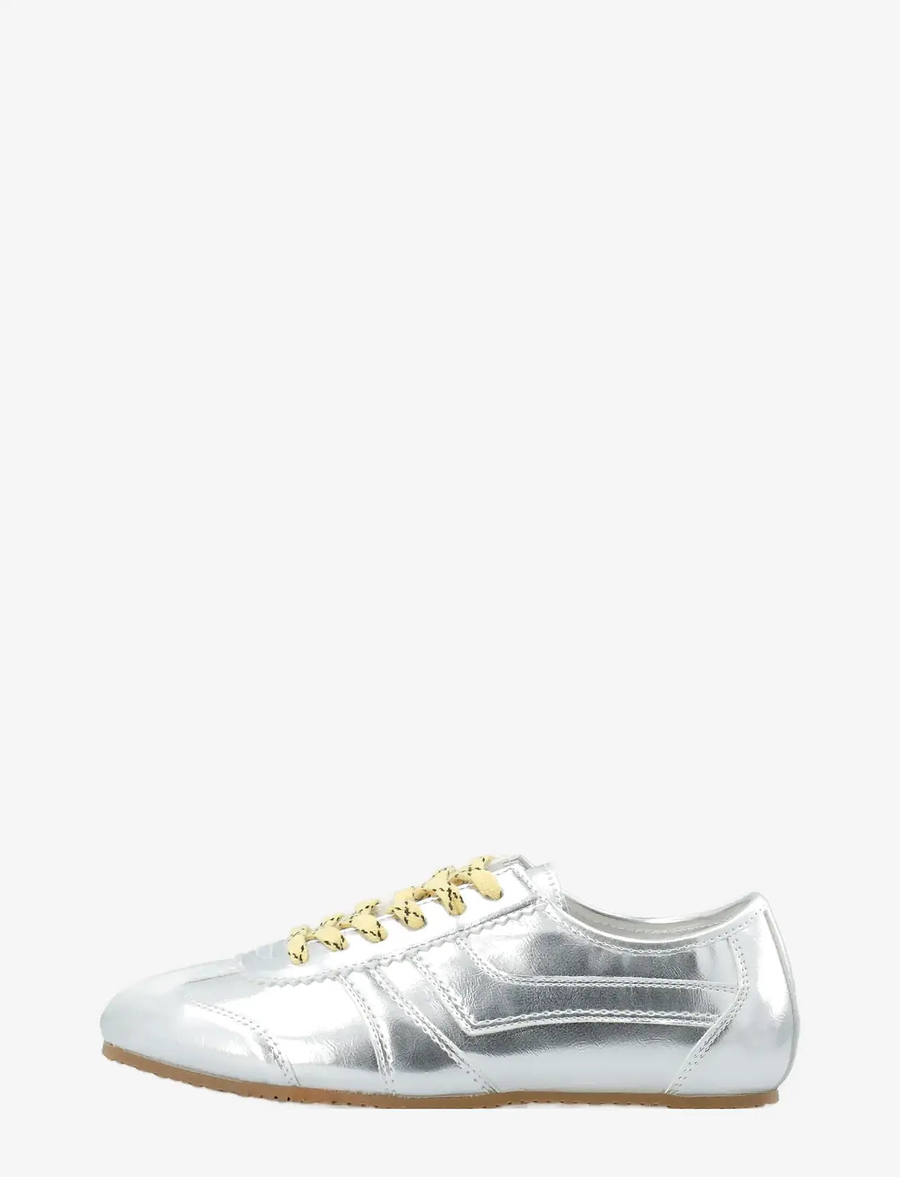 Bianco - BIAFREDE Sneaker Faux Leather - niedrige sneakers - metallic silver - 1