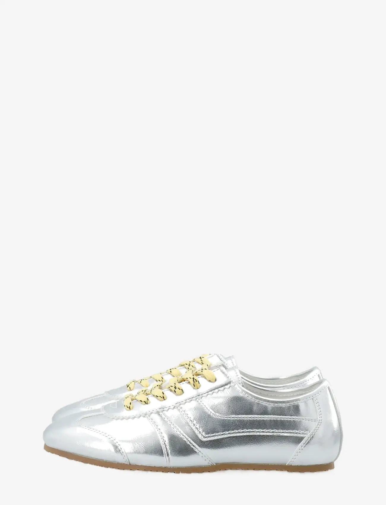 Bianco - BIAFREDE Sneaker Faux Leather - niedrige sneakers - metallic silver - 4