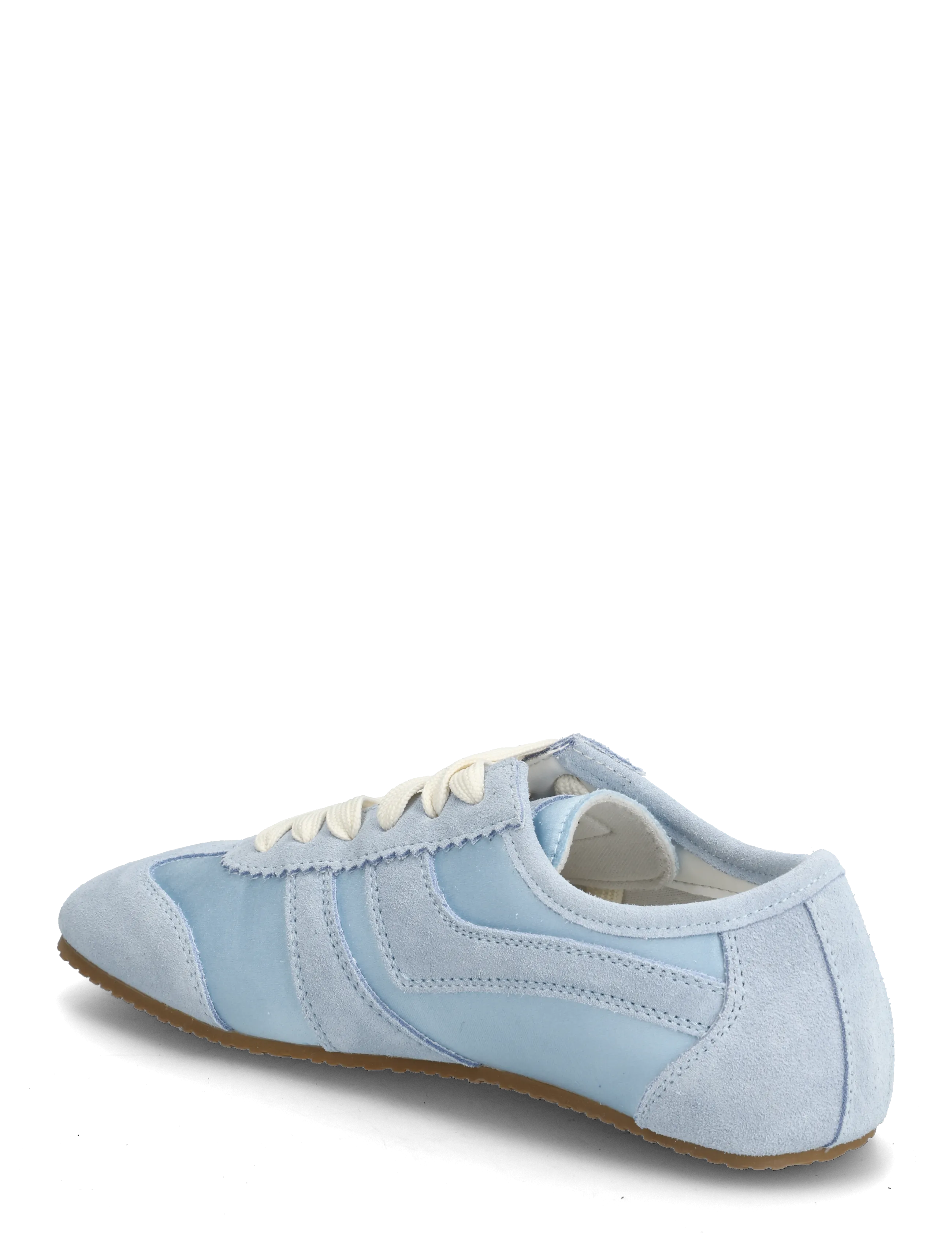 Bianco - BIAFREDE Sneaker Satin & Suede - låga sneakers - sky blue - 2