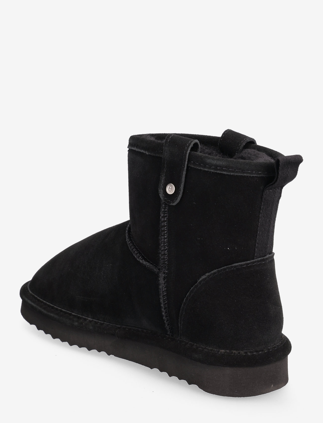 Bianco - BIASNOW Short Boot Suede - damen - black - 2