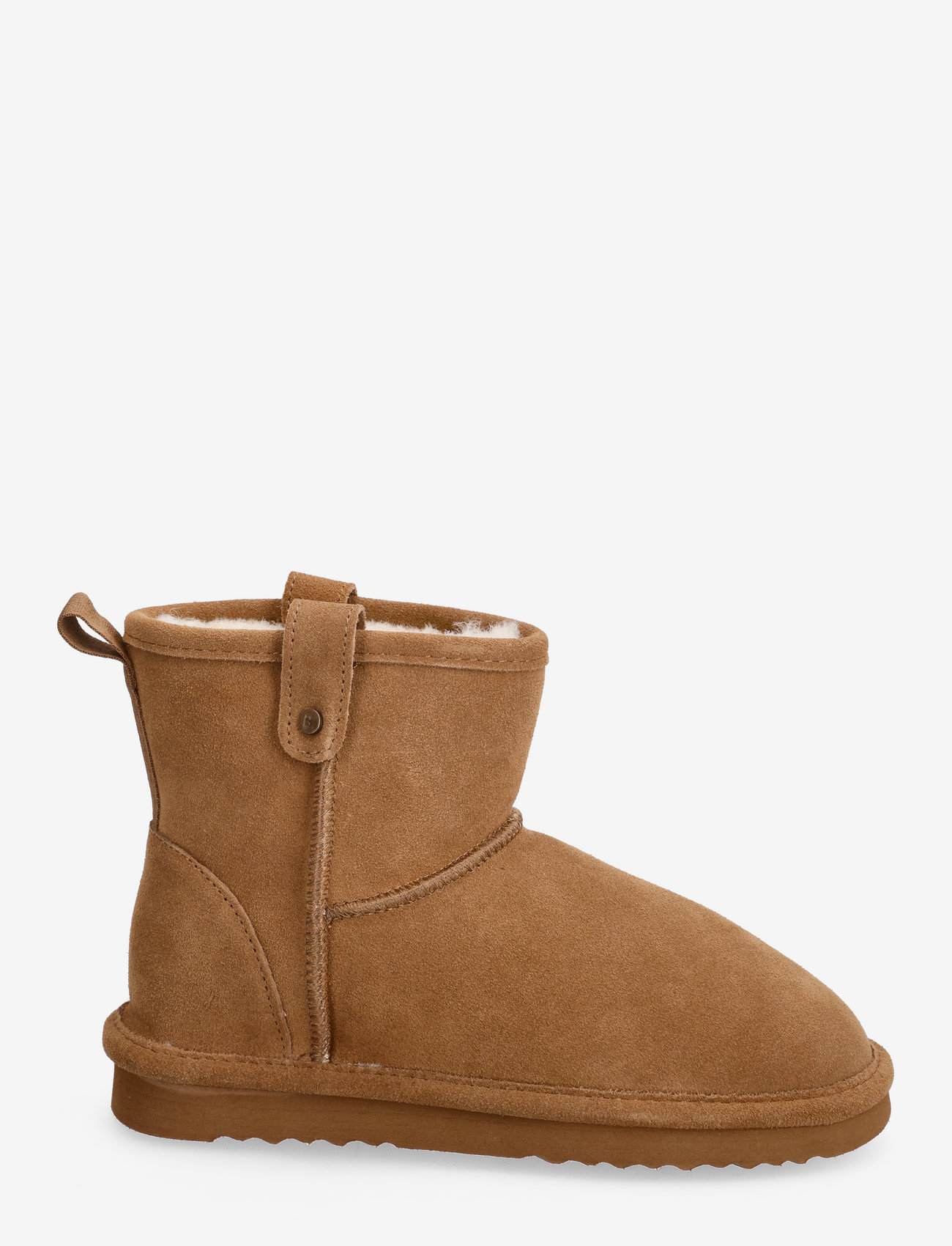 Bianco - BIASNOW Short Boot Suede - naised - cognac - 1
