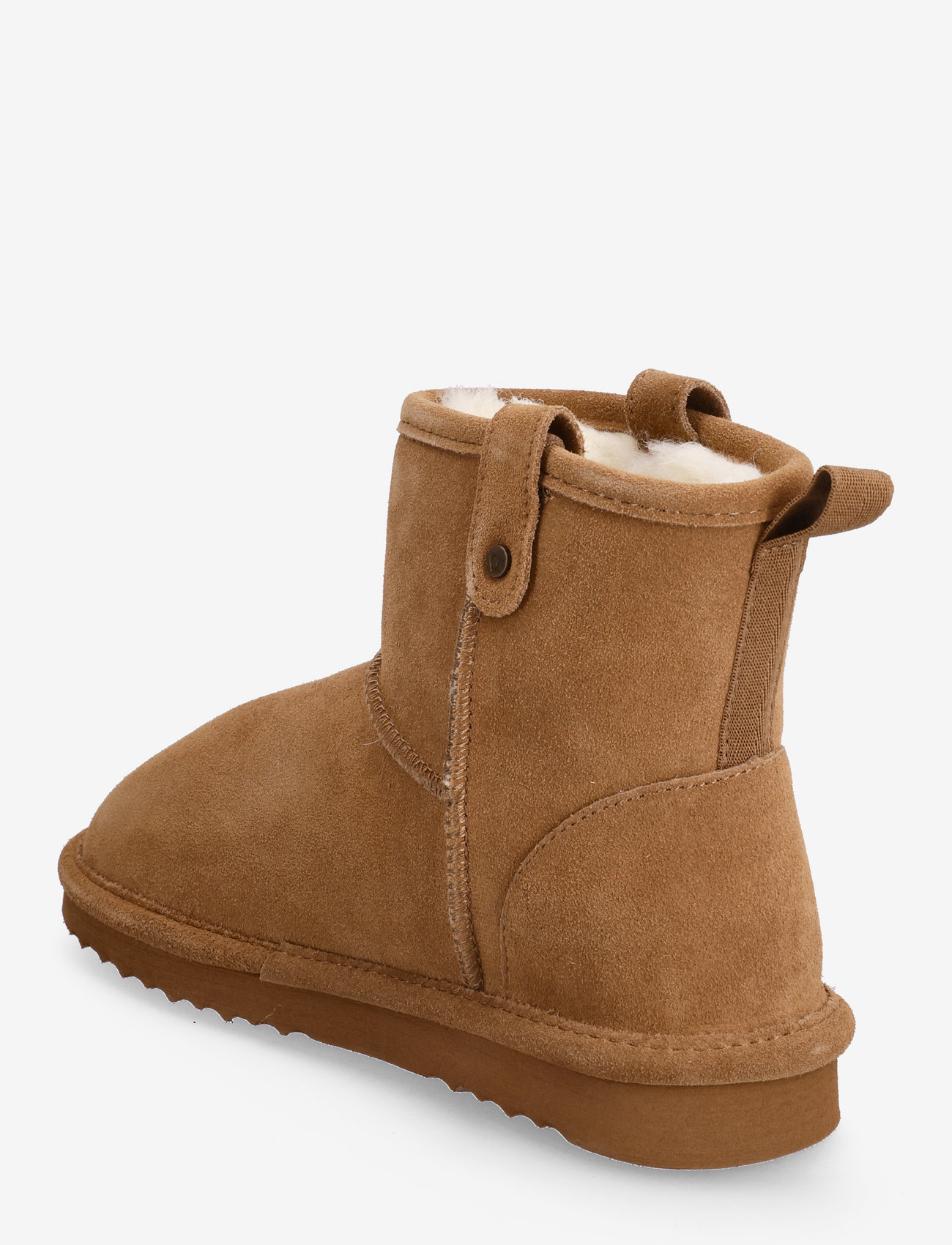 Bianco - BIASNOW Short Boot Suede - naised - cognac - 2