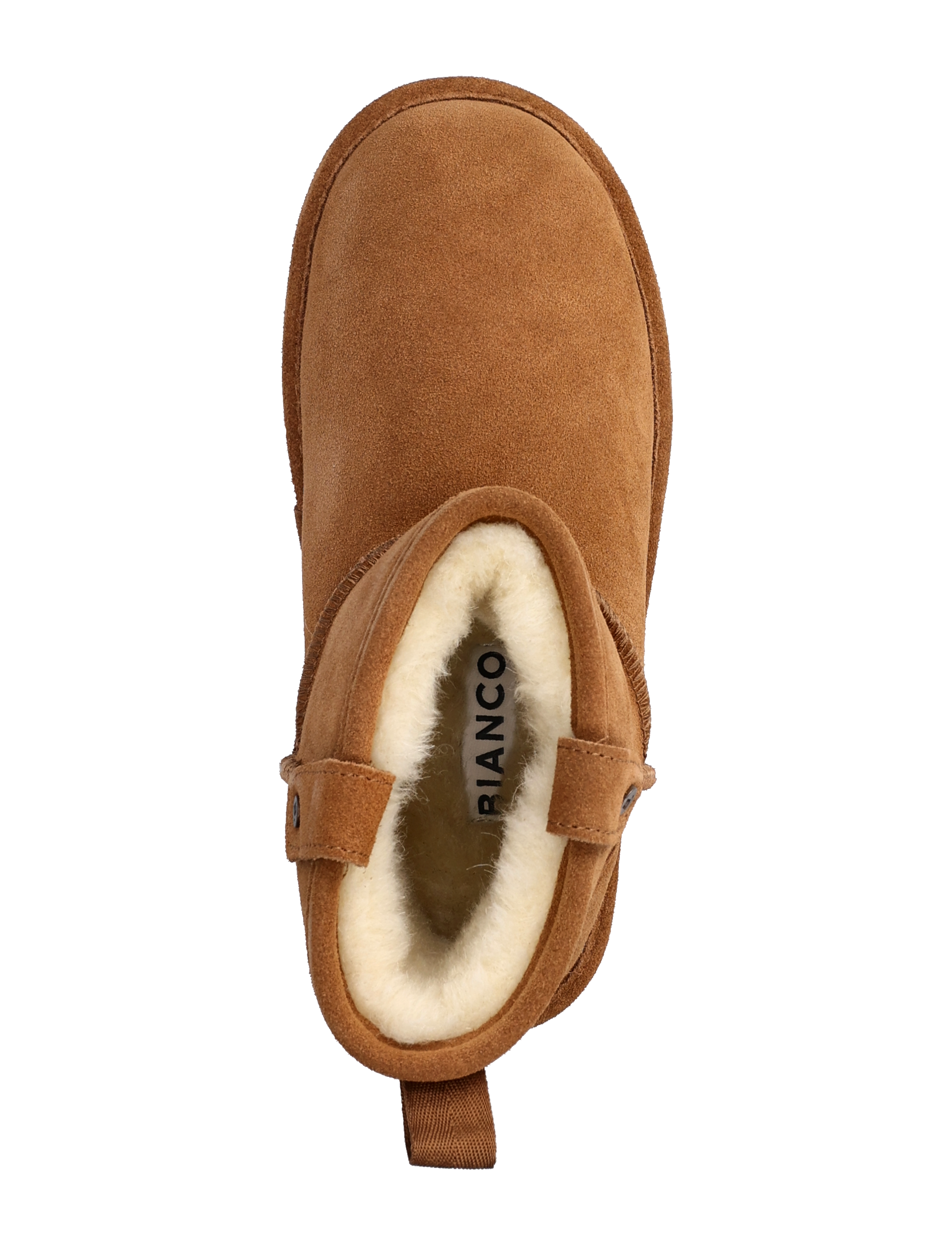 Bianco - BIASNOW Short Boot Suede - kvinder - cognac - 3