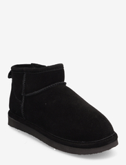 BIASNOW Ancle Boot Suede - BLACK