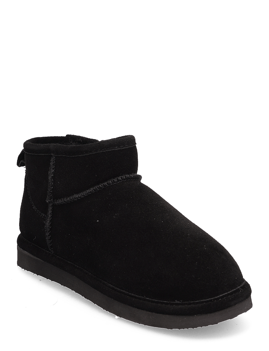 Bianco - BIASNOW Ankle Boot Suede - teddy-stiefel - black - 0