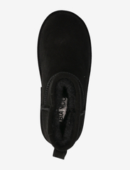Bianco - BIASNOW Ancle Boot Suede - varmforet sko - black - 3