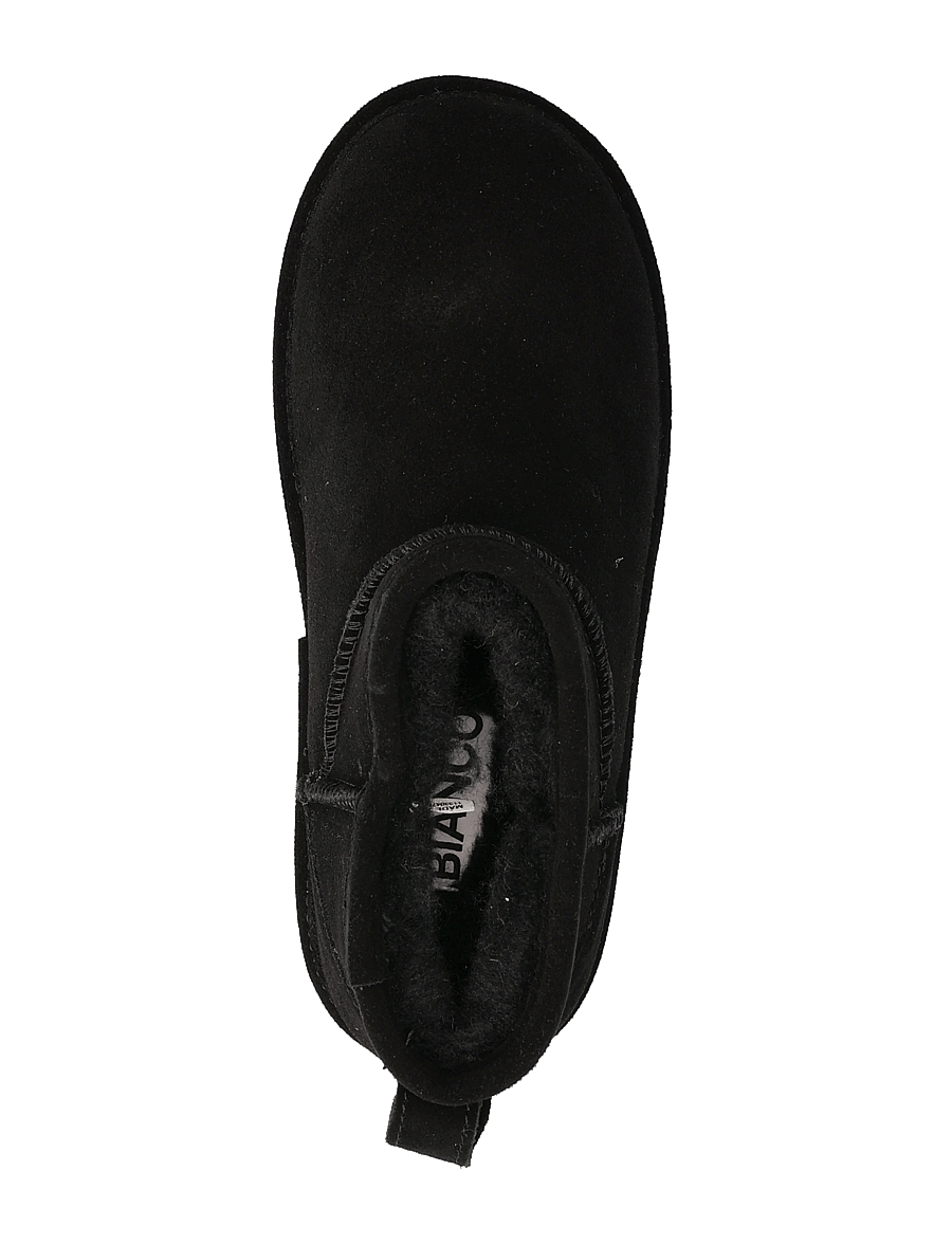 Bianco - BIASNOW Ankle Boot Suede - teddy-stiefel - black - 3