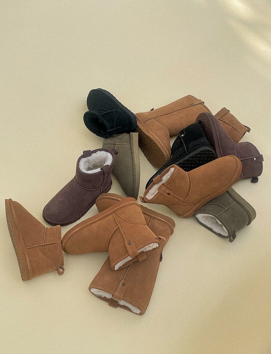 Bianco - BIASNOW Ankle Boot Suede - teddy-stiefel - cognac - 0