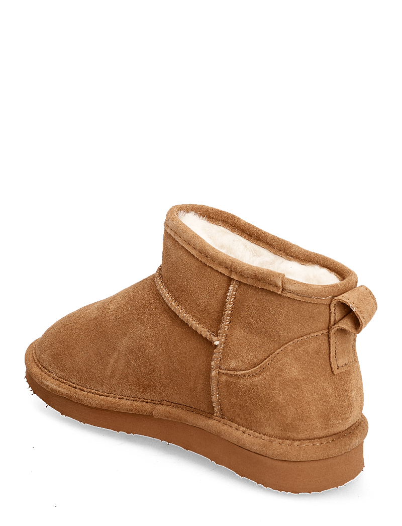 Bianco - BIASNOW Ankle Boot Suede - teddy boots - cognac - 3