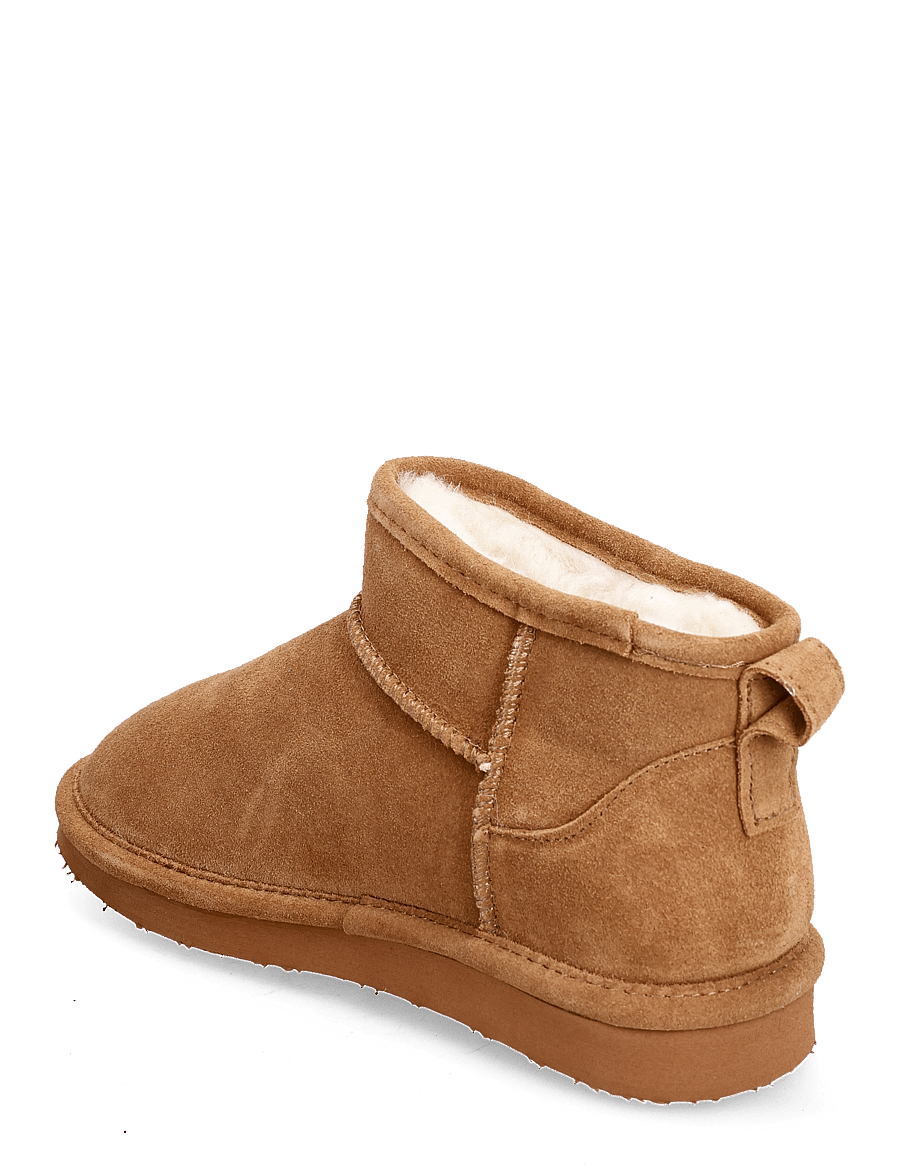 Bianco - BIASNOW Ankle Boot Suede - teddy-stiefel - cognac - 3
