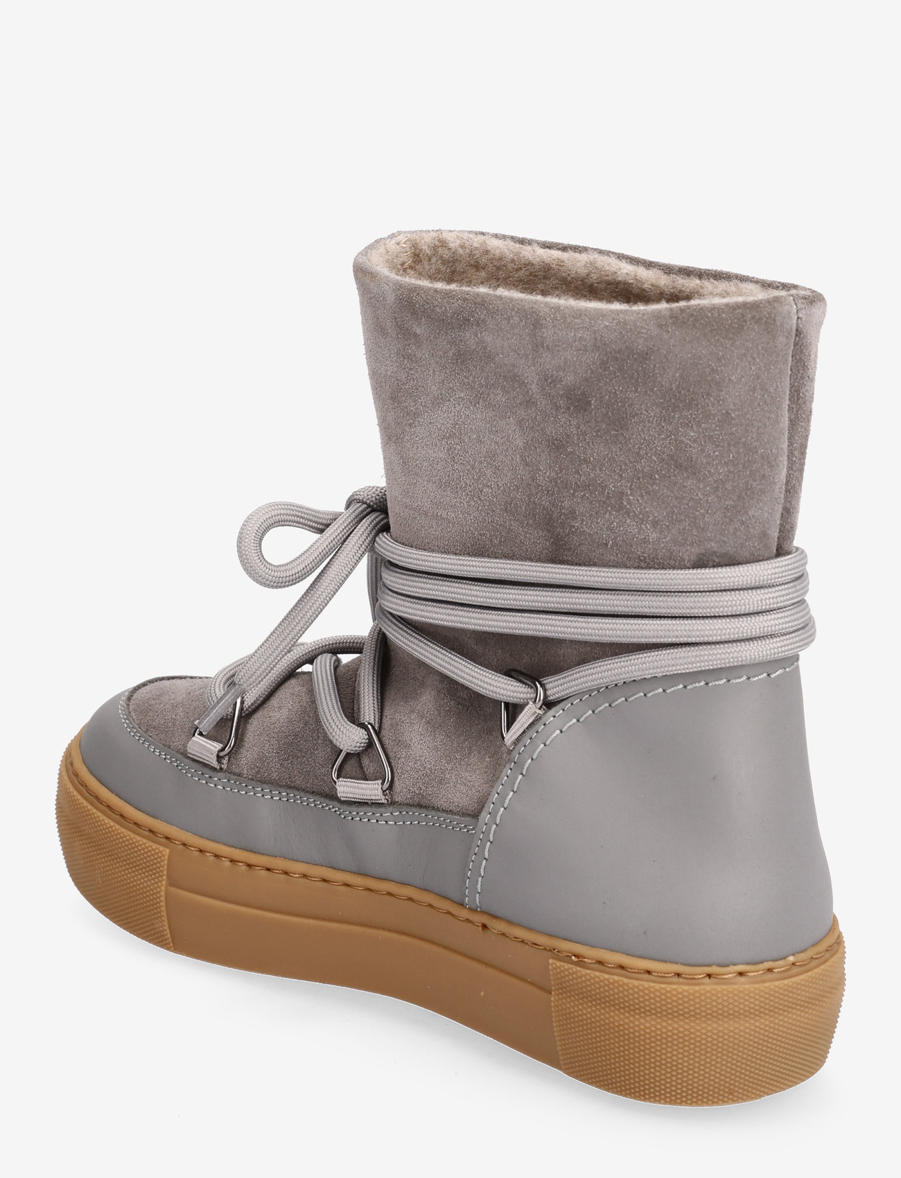 Bianco - BIATEDDY Snow Boot Suede - winter shoes - dusty grey - 1