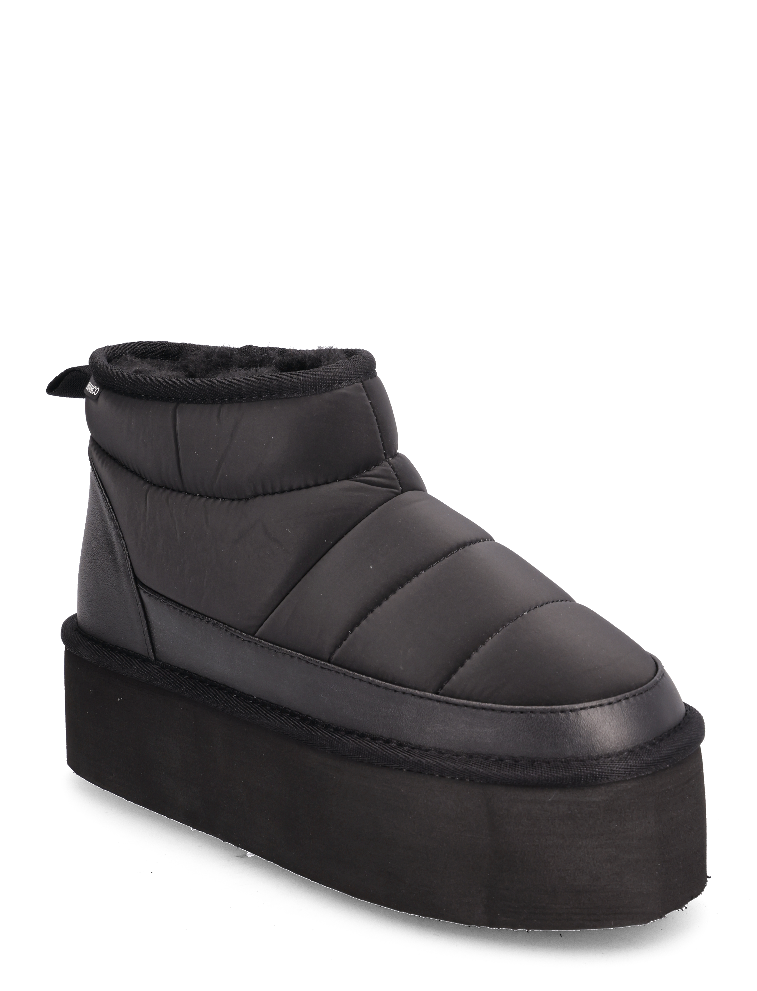 Bianco - BIASNOW Flatform Quilted Nylon - black - 1