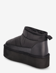 Bianco - BIASNOW Flatform Quilted Nylon - Žieminiai batai - black - 1