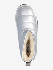 Bianco - BIASNOW Flatform Quilted Nylon - varmeforede sko - silver - 3