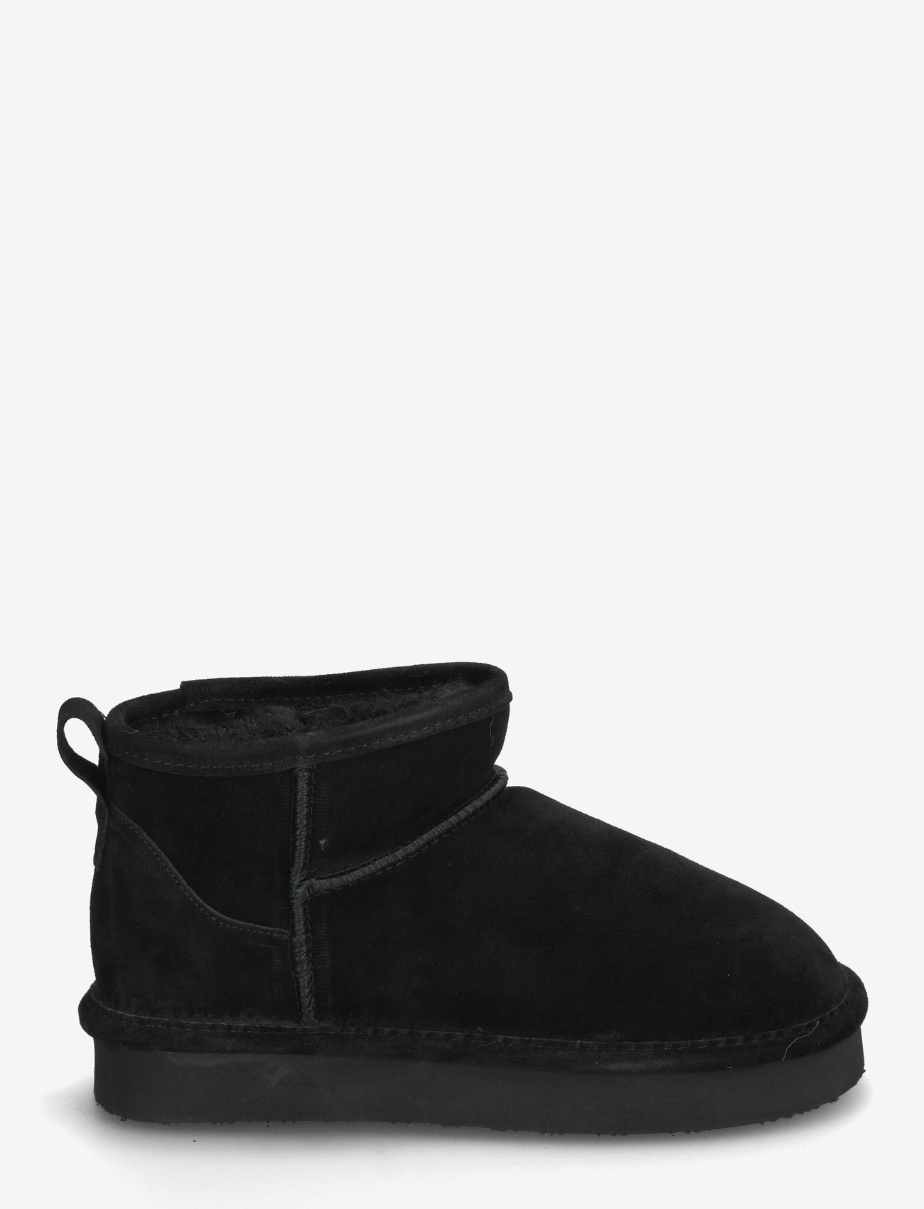 Bianco - BIASNOW Flatform Ankle Boot Suede - damen - black - 1