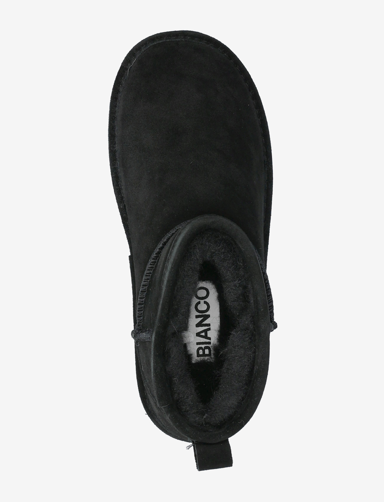 Bianco - BIASNOW Flatform Ankle Boot Suede - damen - black - 3