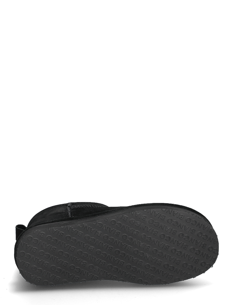 Bianco - BIASNOW Flatform Ankle Boot Suede - teddy boots - black - 4