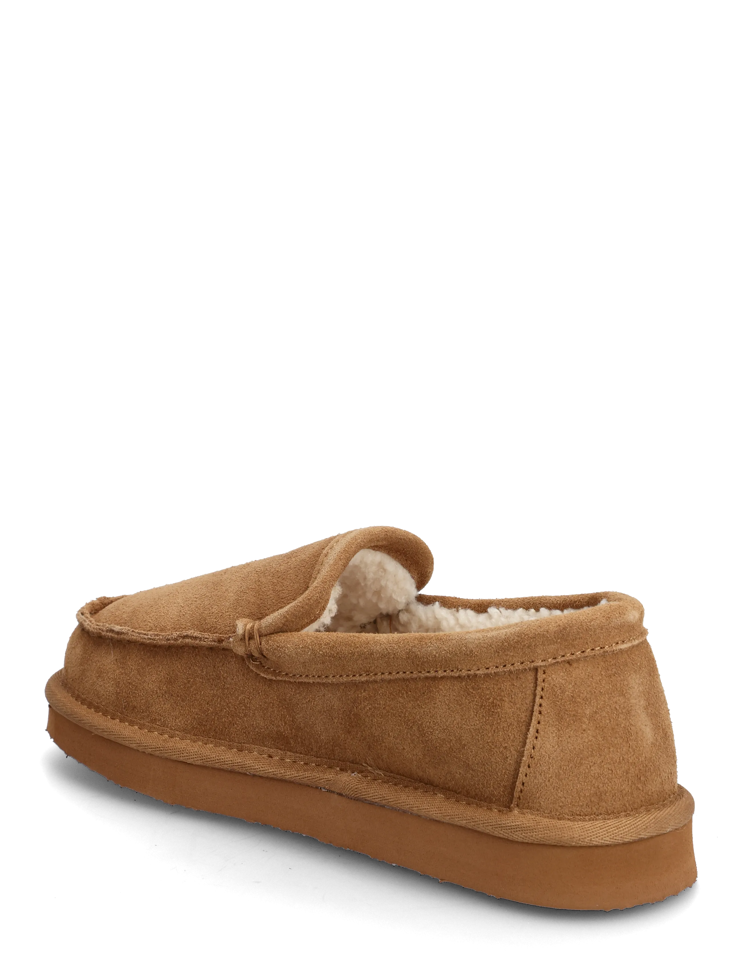 Bianco - BIAINGRID Home Loafer Suede - pantoffels - cognac - 2