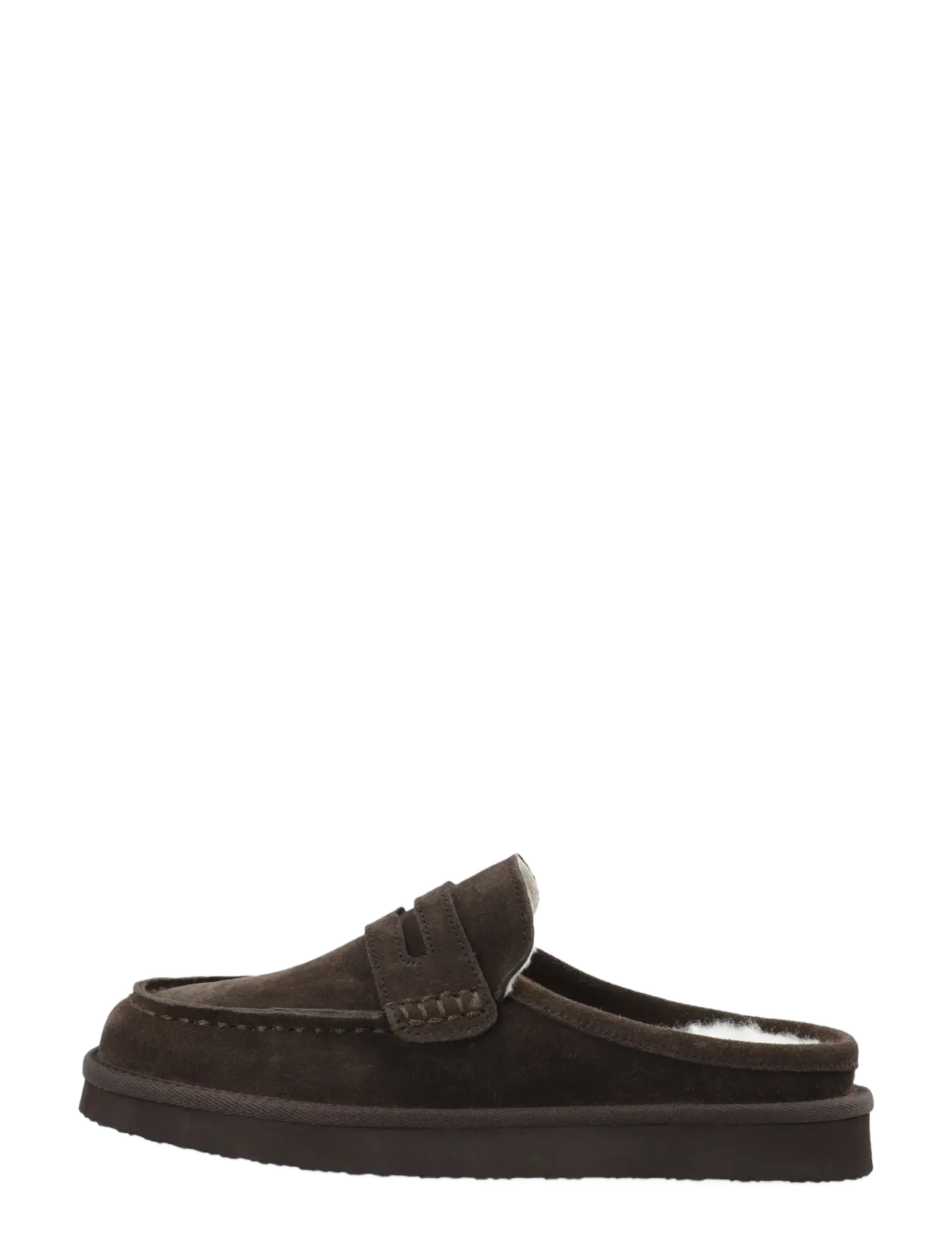 BIANCO Biasnow Moc Toe Slipper Suede loafers & mockasiner dam – bild 3