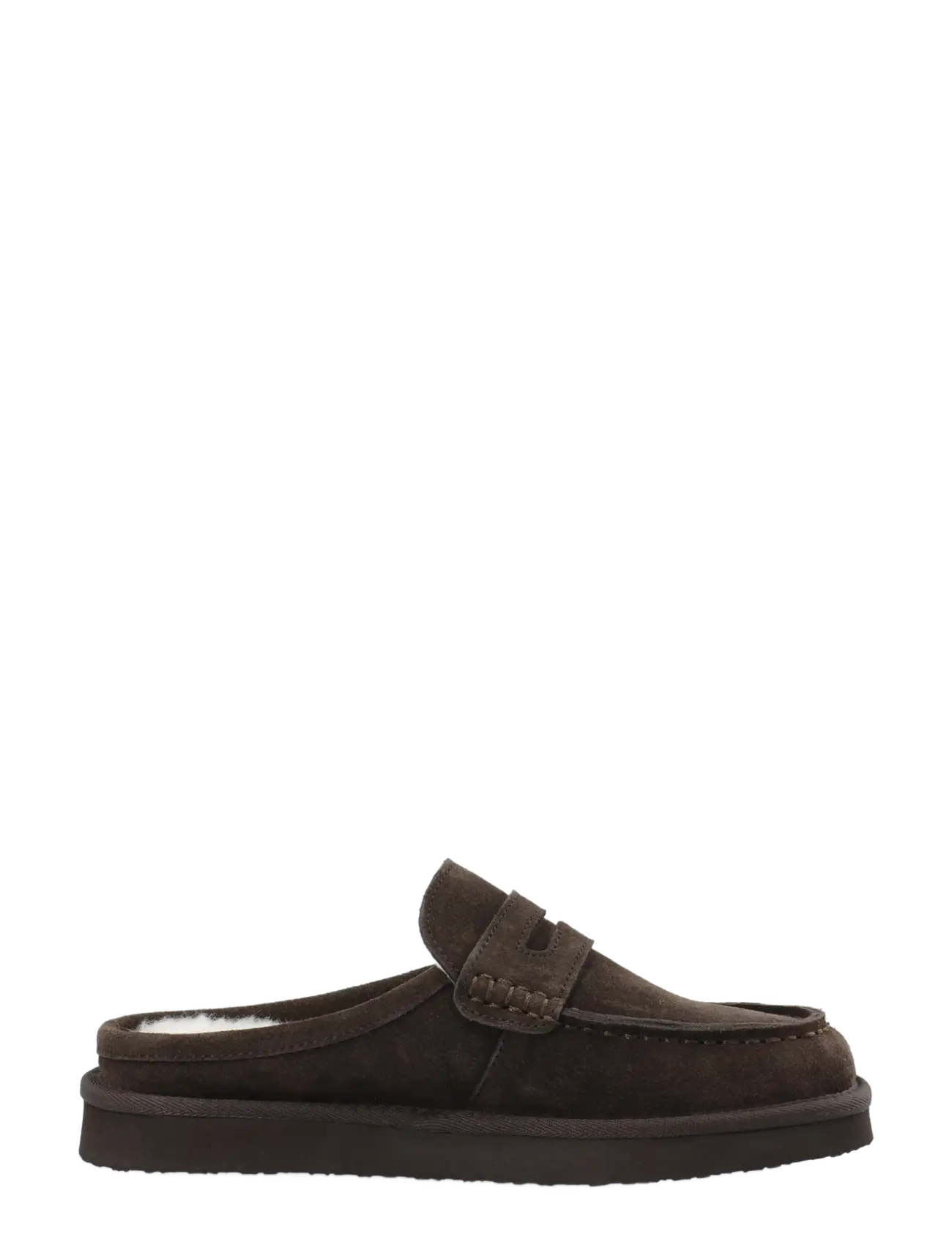 BIANCO Biasnow Moc Toe Slipper Suede loafers & mockasiner dam – bild 5