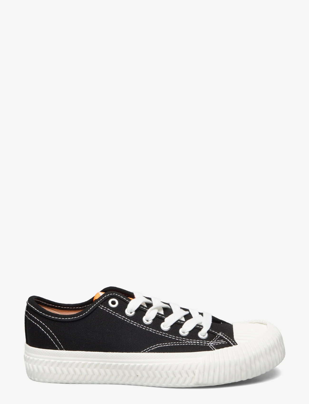 Bianco - BIANINA Sneaker Canvas - matalavartiset tennarit - black - 1