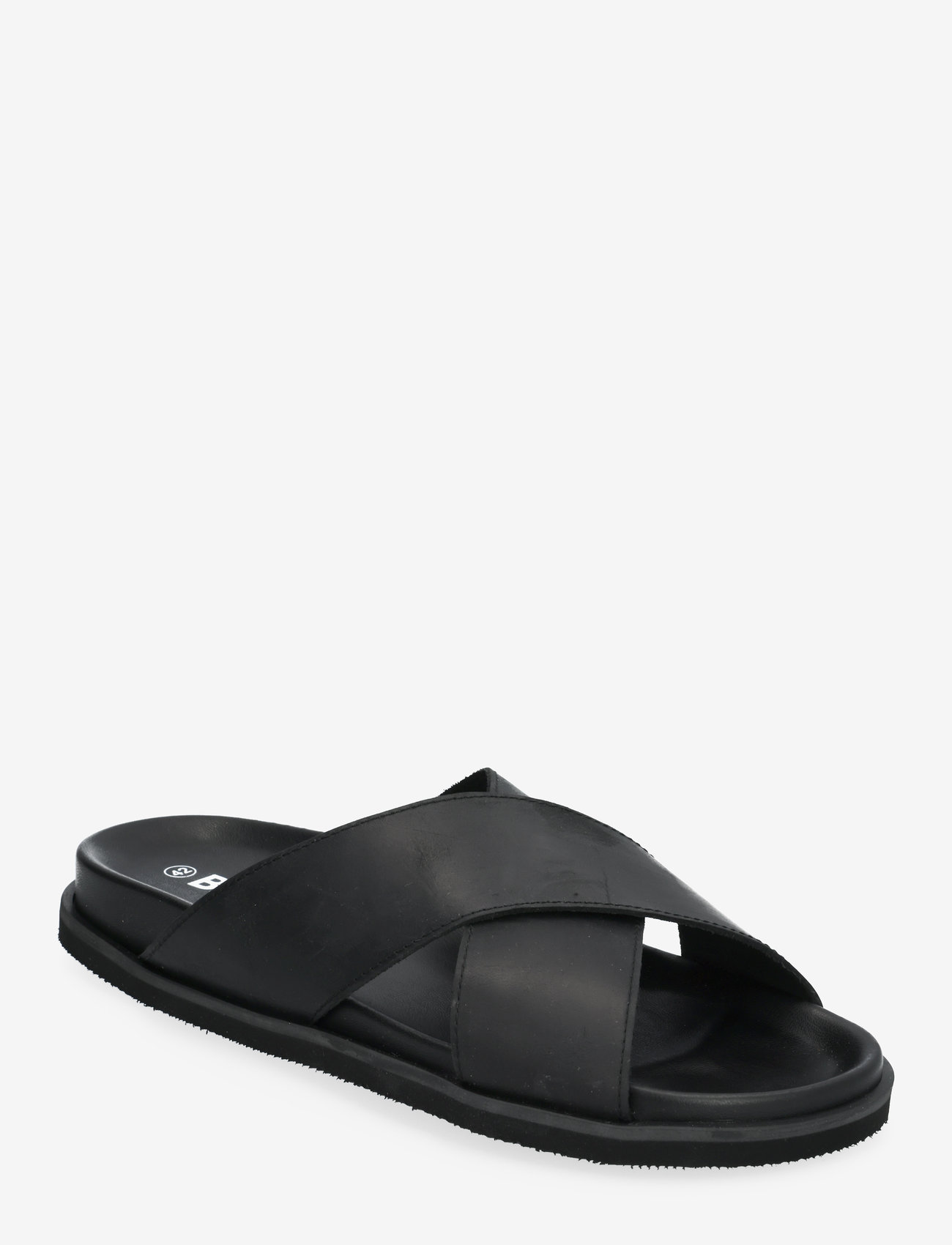 Bianco - BIALEONARDO Cross Slide Nubuck - black - 0