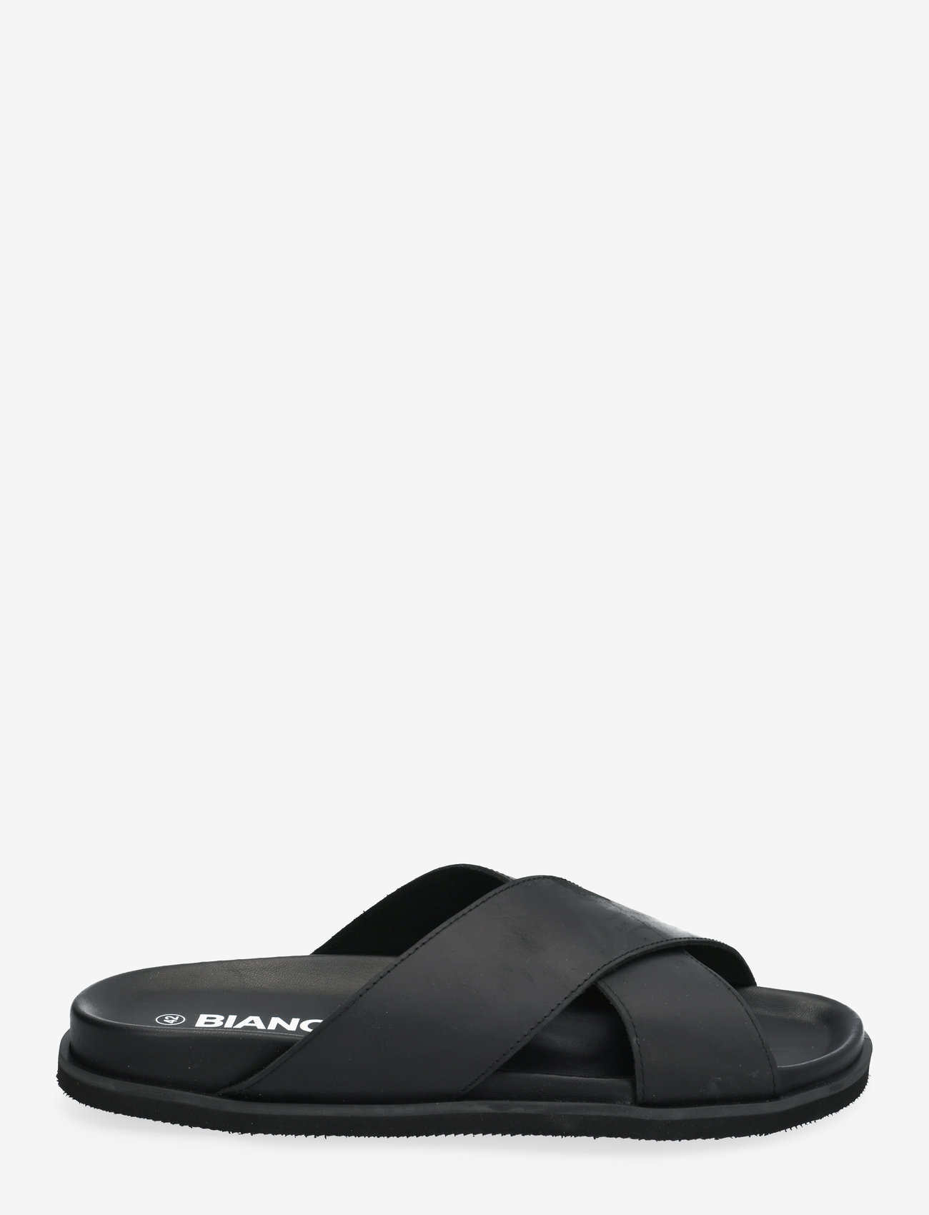Bianco - BIALEONARDO Cross Slide Nubuck - black - 1