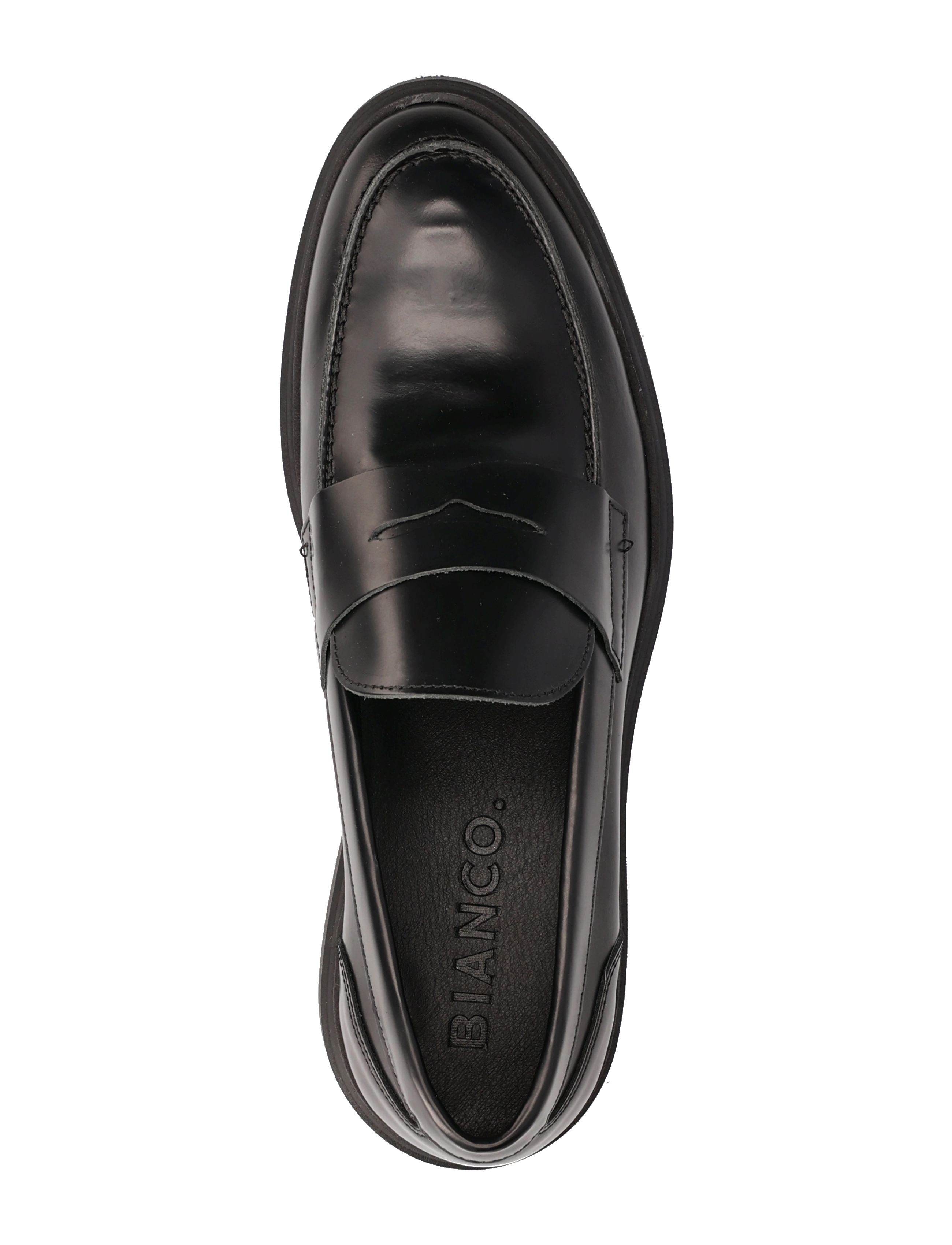 Bianco - BIATEMPO Penny Loafer Polido - black - 3