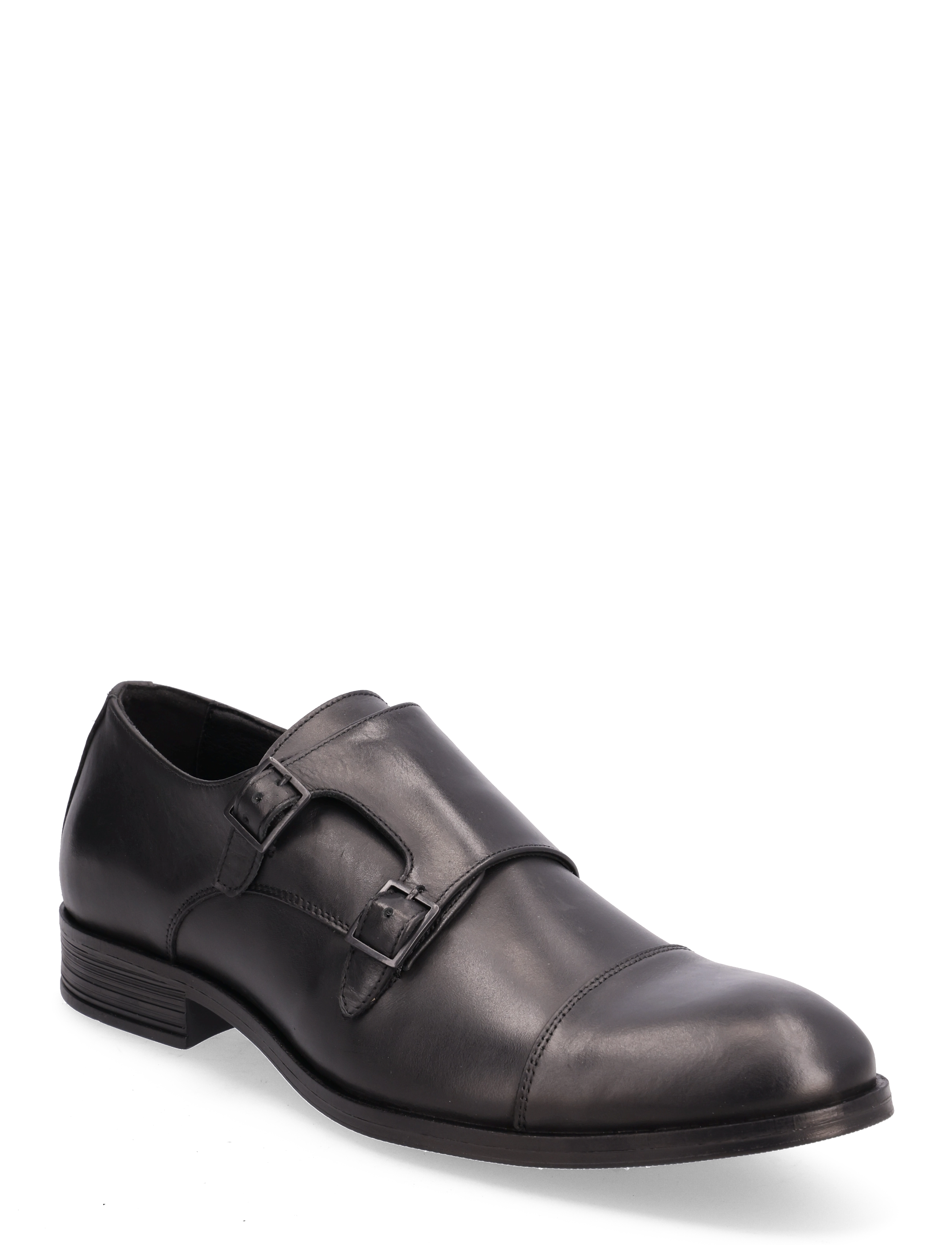 BIABYRON Monkstrap Crust - BLACK