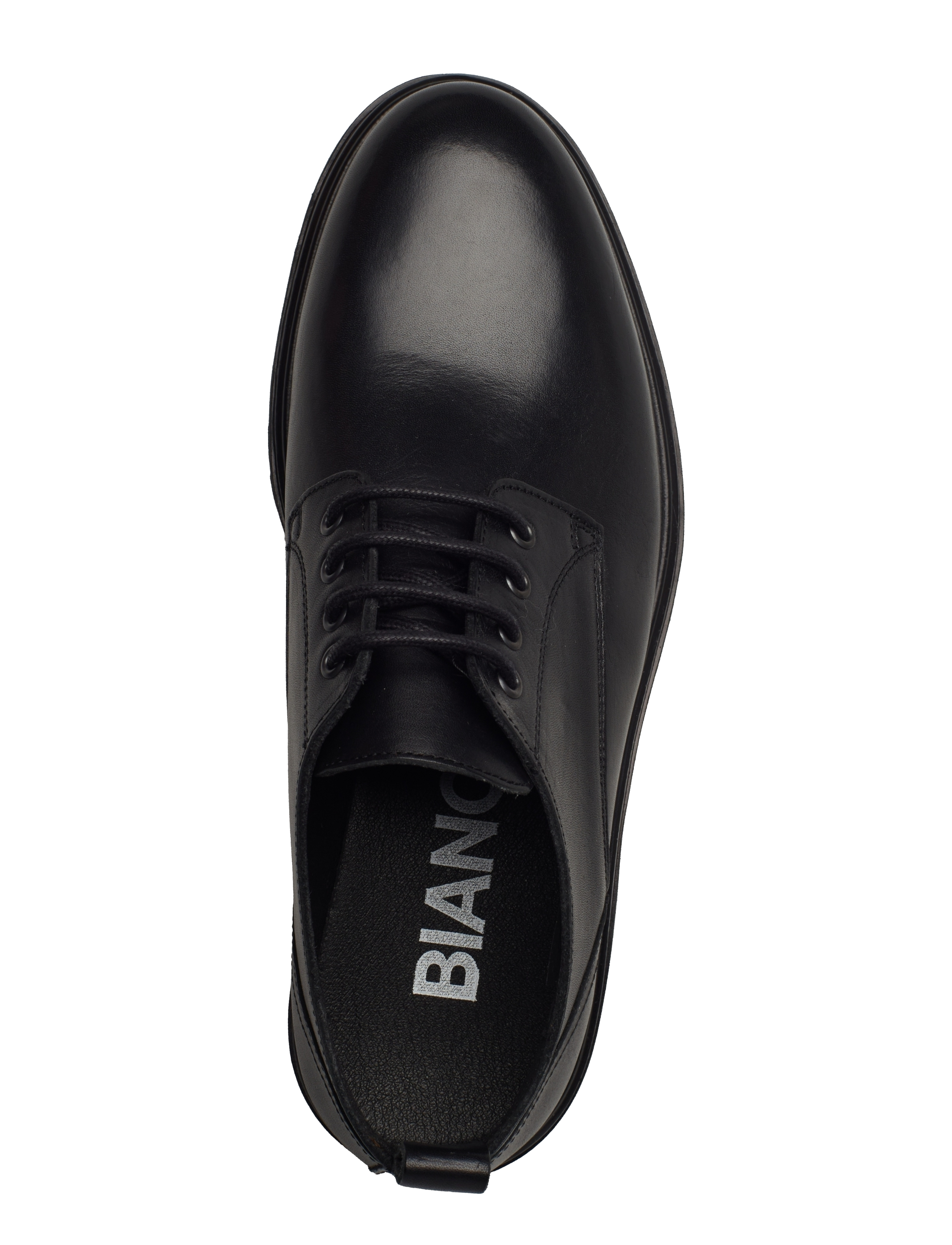 Bianco - BIAGIL Derby Shoe Soft Texas - black - 3
