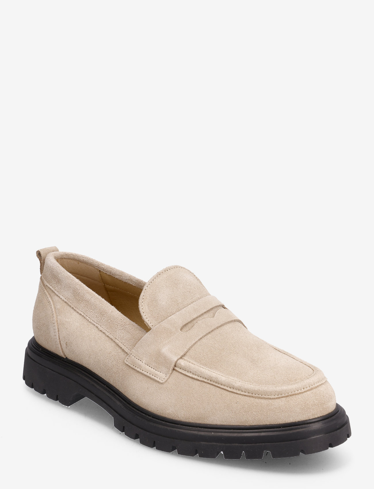 Bianco - BIAGIL Loafer Suede - spring shoes - sand - 0