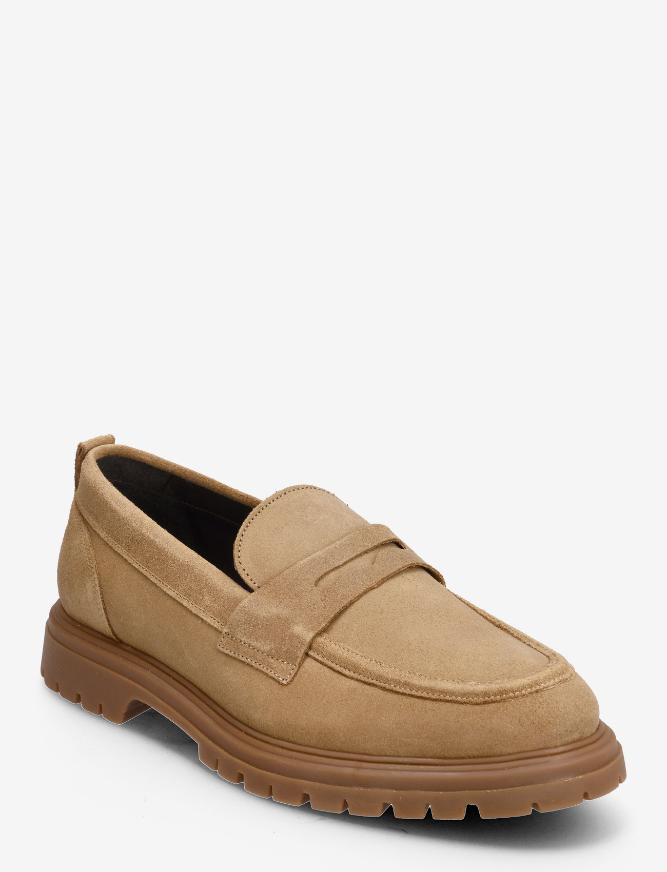 Bianco - BIAGIL Loafer Suede - lenteschoenen - tan - 0