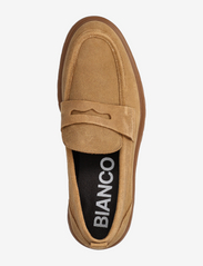 Bianco - BIAGIL Loafer Suede - spring shoes - tan - 3