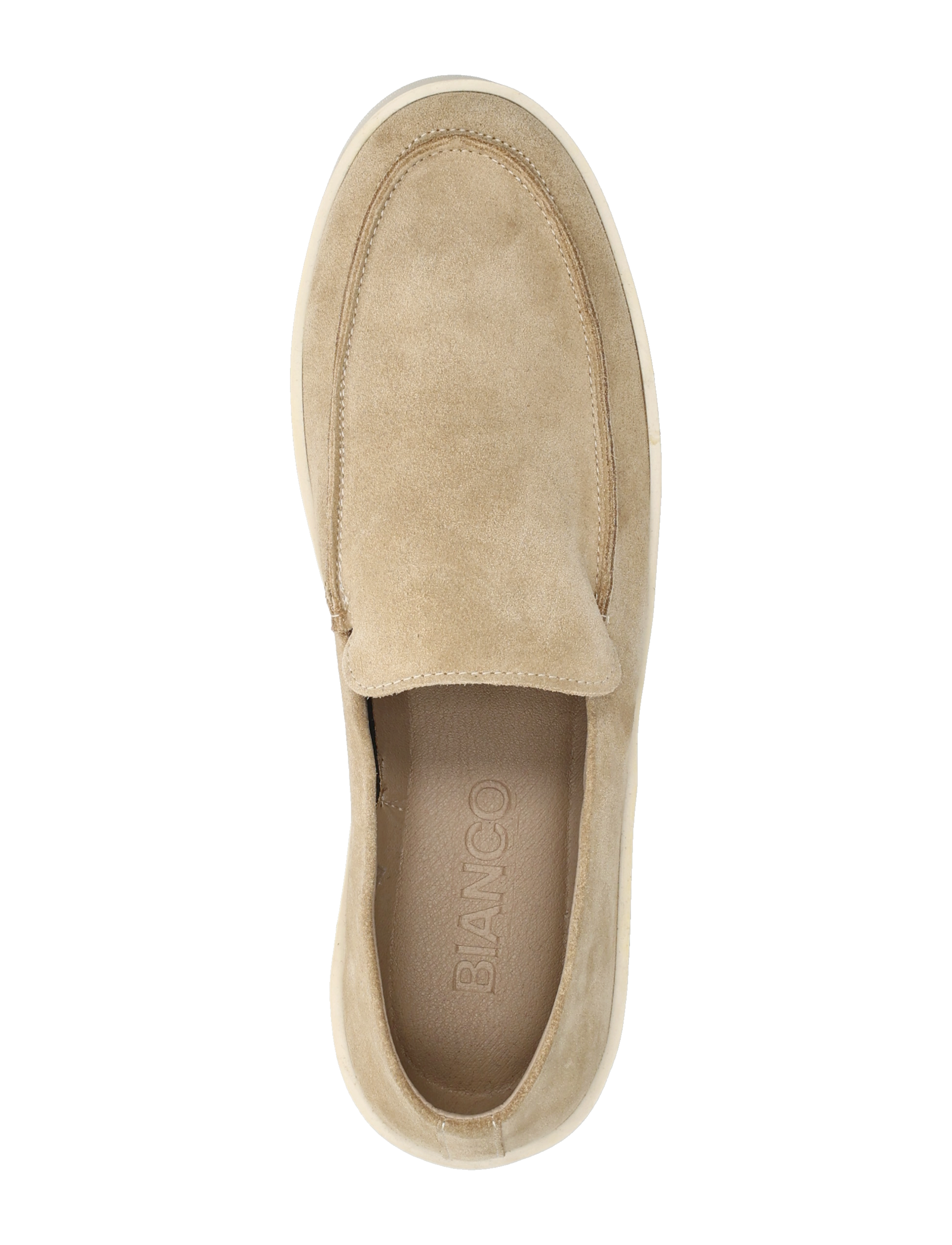Bianco - BIAMARTEL Loafer Suede - natural - 3