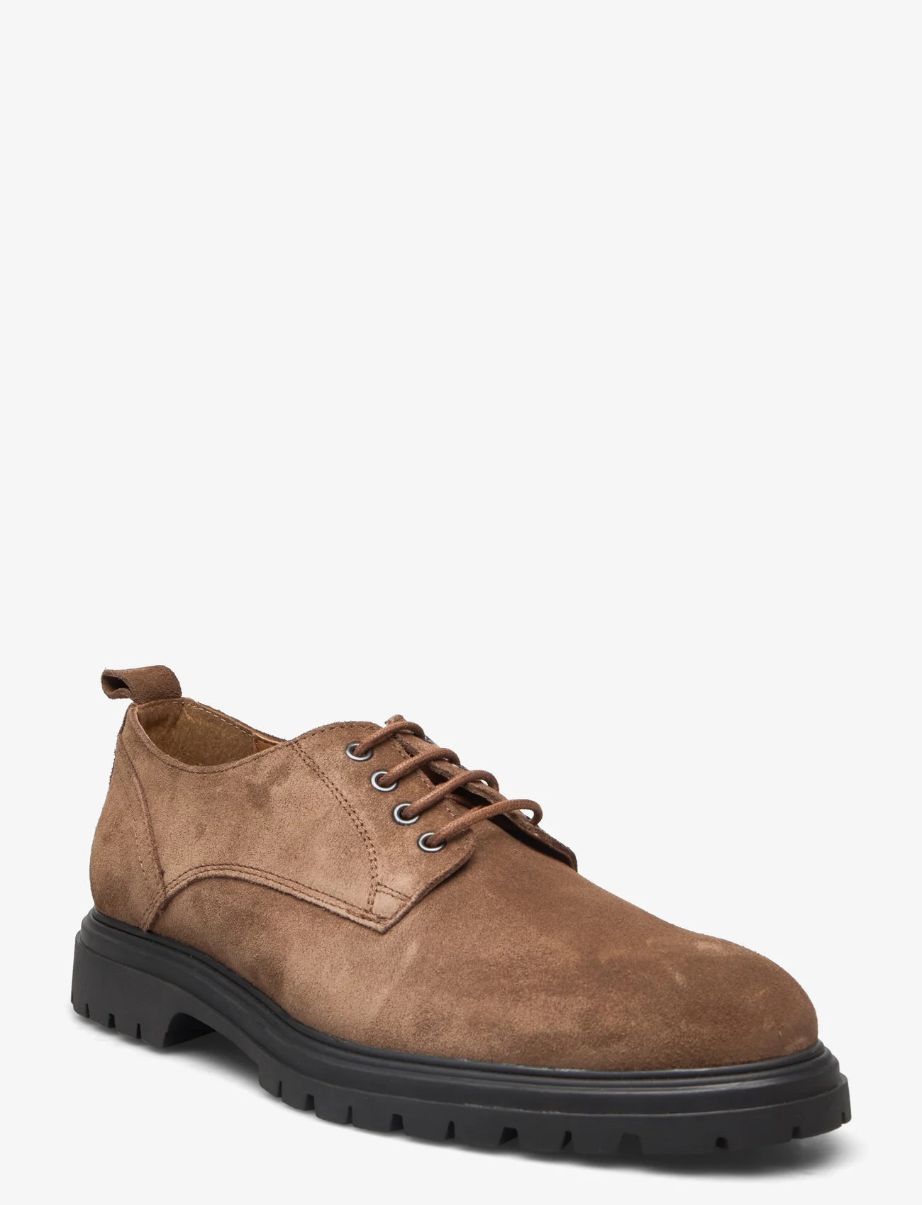 Bianco - BIAGIL Derby Suede - laced shoes - tobacco - 0