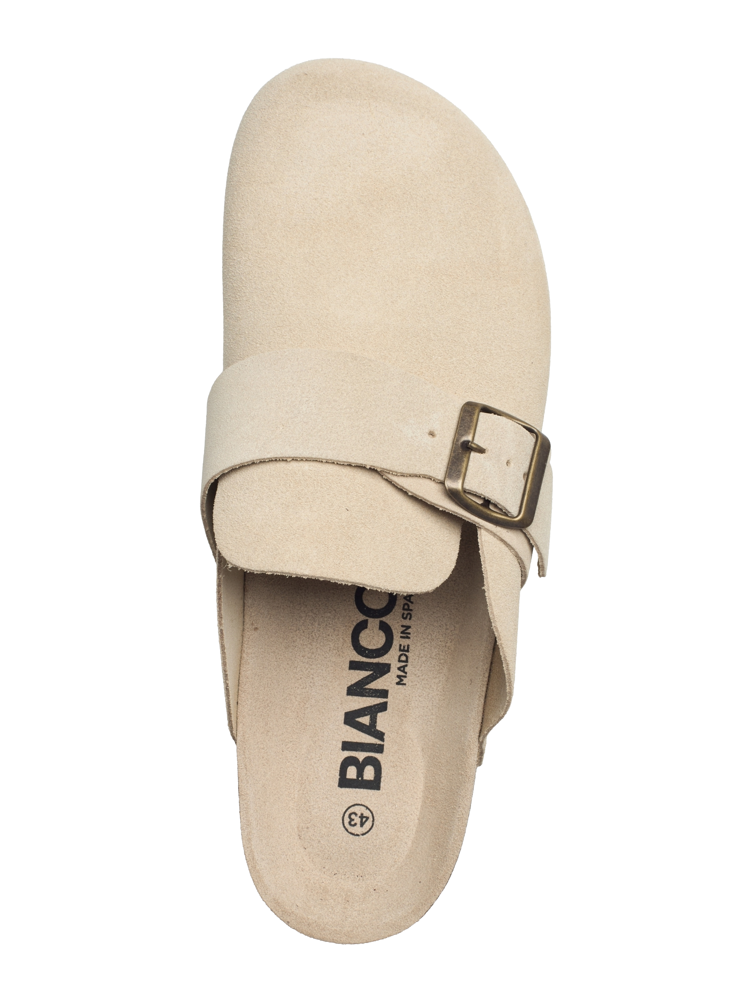 Bianco - BIAOTTO Mule Suede - sand - 3