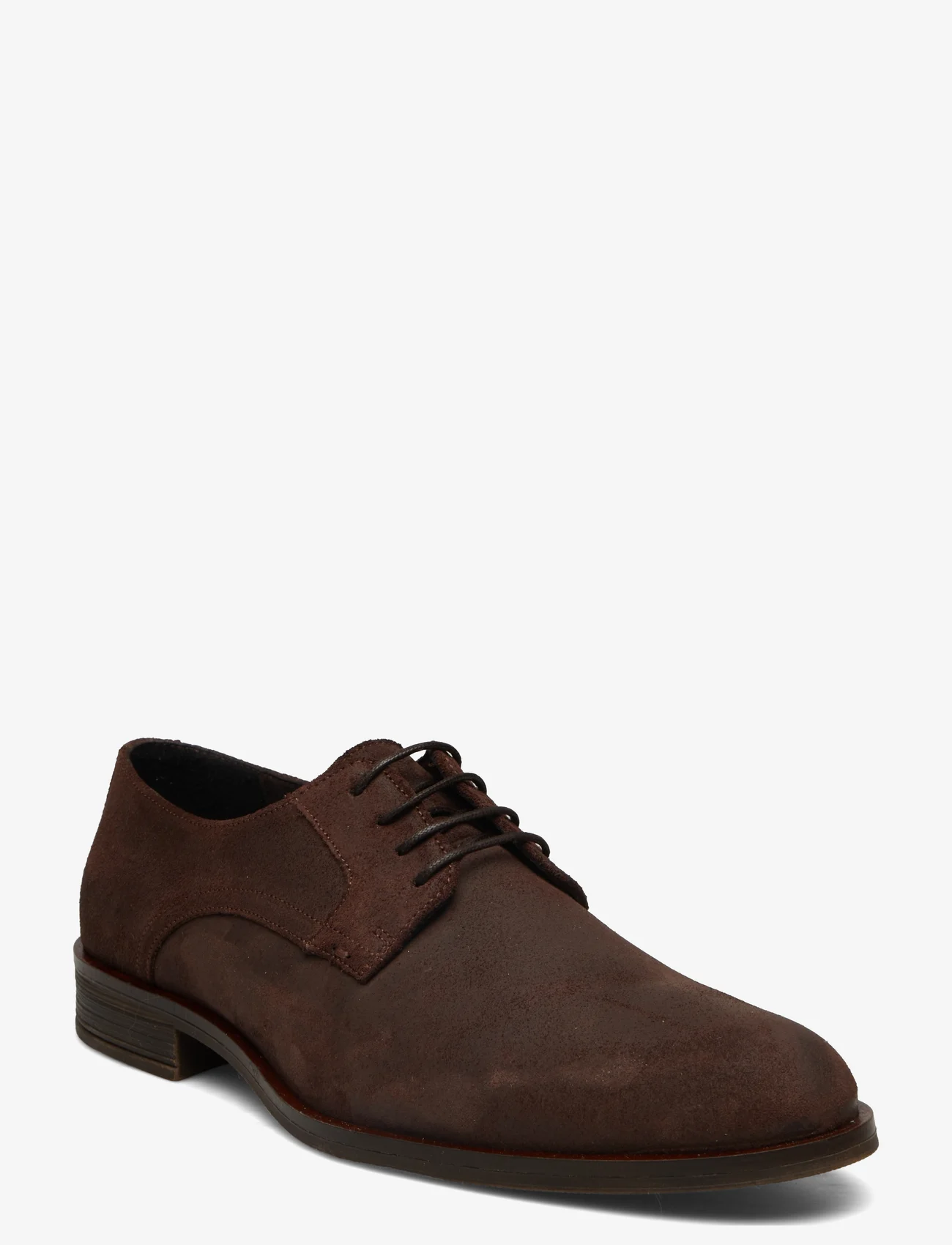 Bianco - BIABYRON Derby Shoe Oily Suede - dark brown - 0