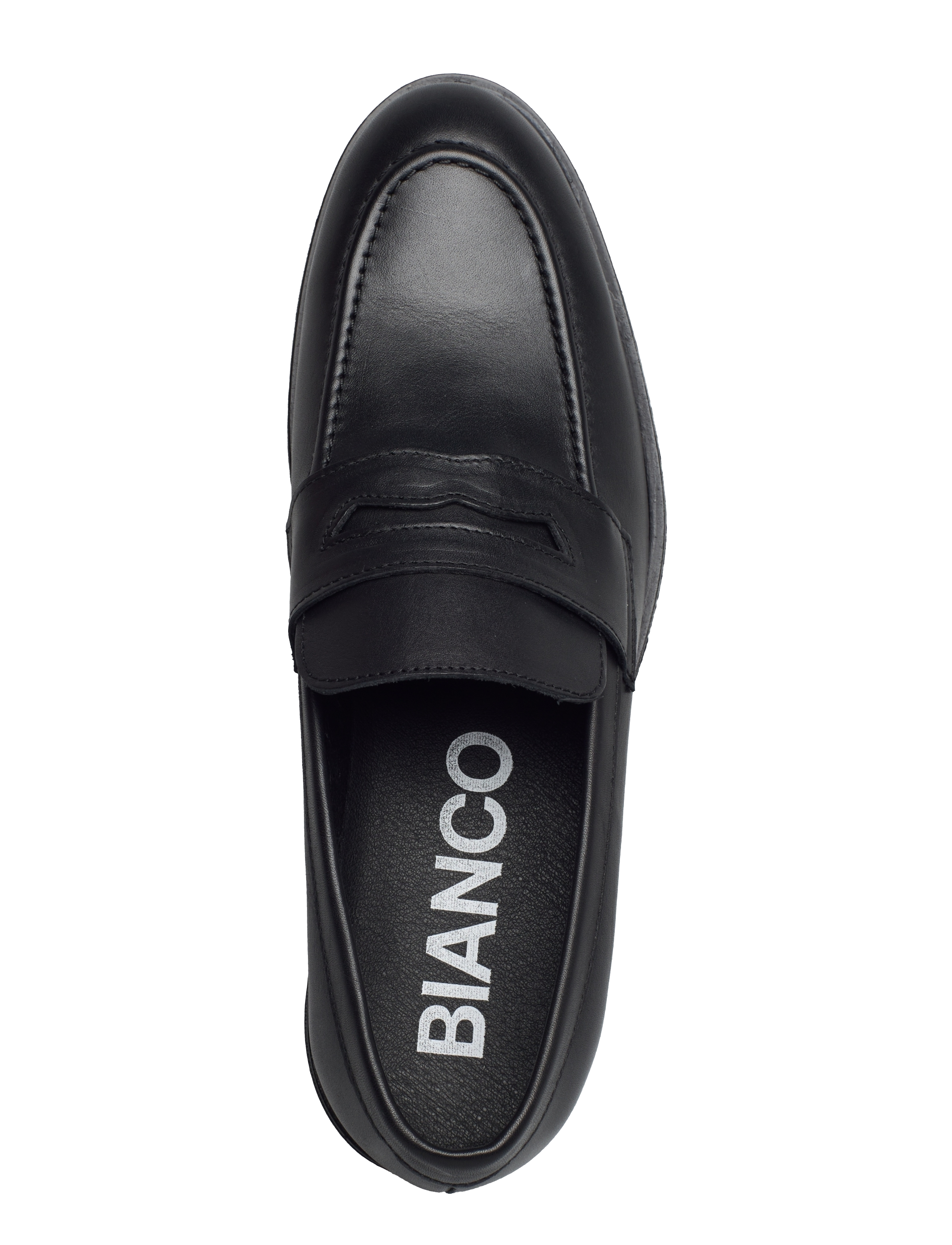 Bianco - BIABYRON Loafer Leather - black - 3