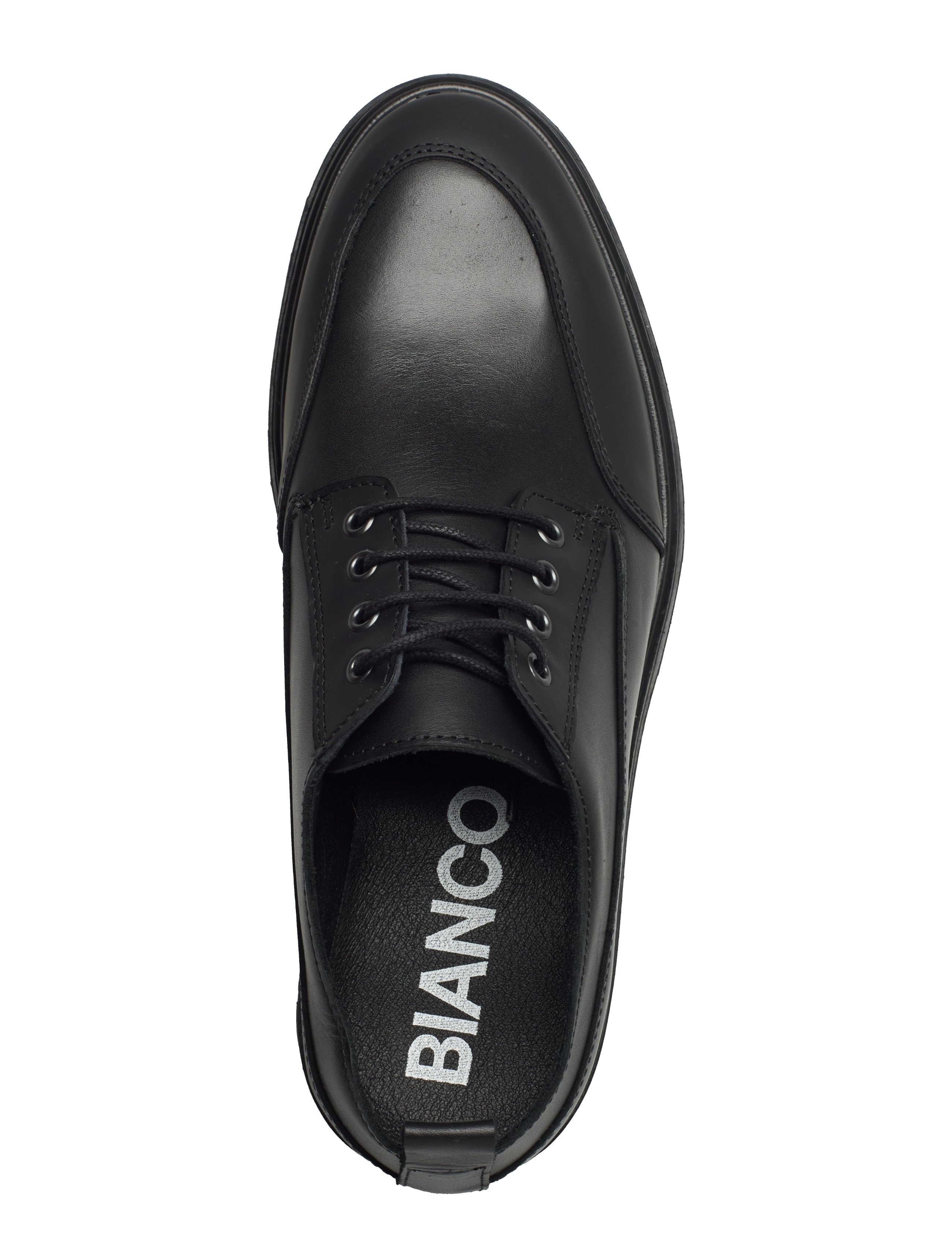 Bianco - BIAGIL Sporty Derby Crust - black - 3