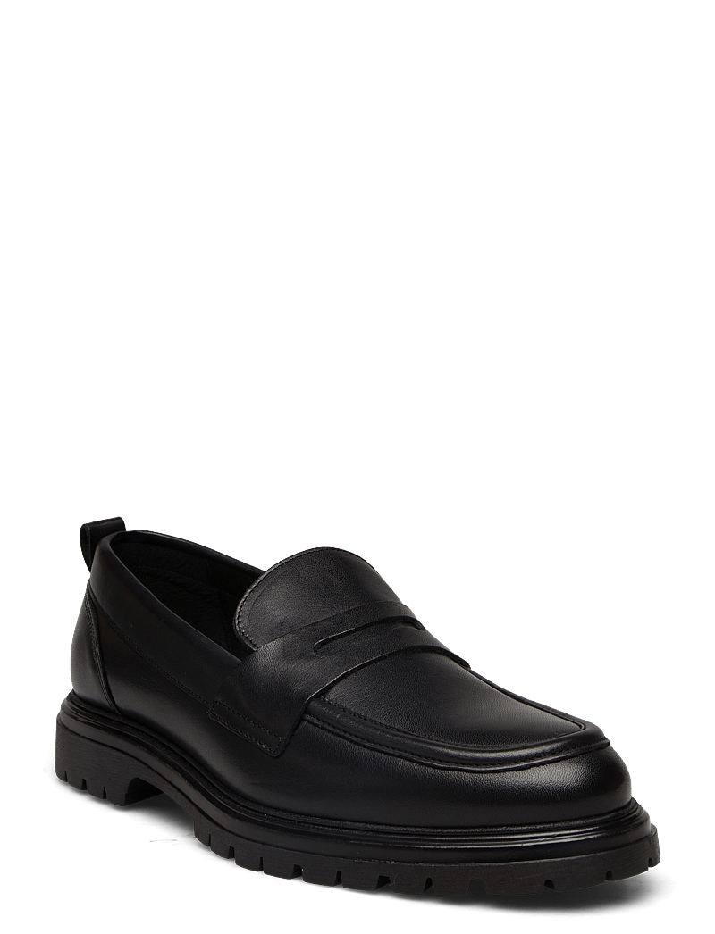 Bianco - BIAGIL Penny Loafer Soft Texas - kollektioner - black - 1