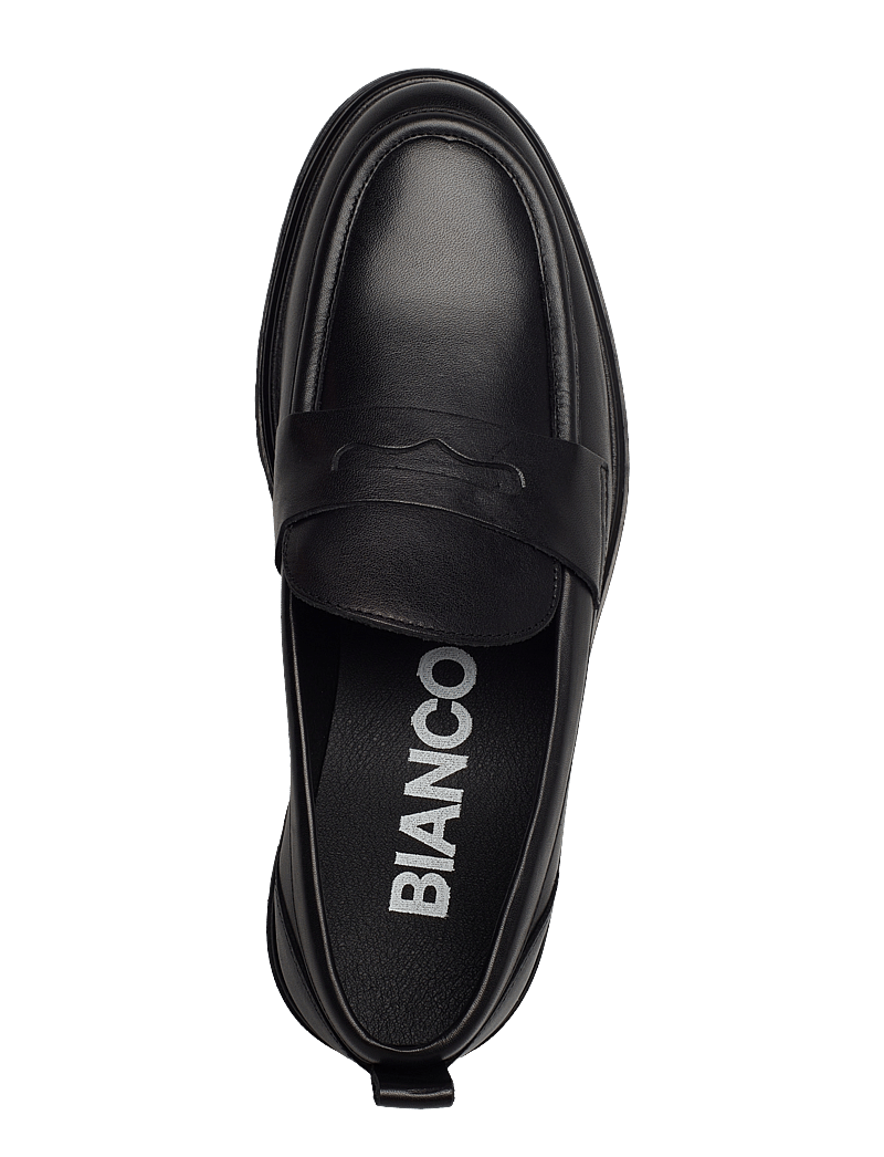 Bianco - BIAGIL Penny Loafer Soft Texas - kollektioner - black - 4
