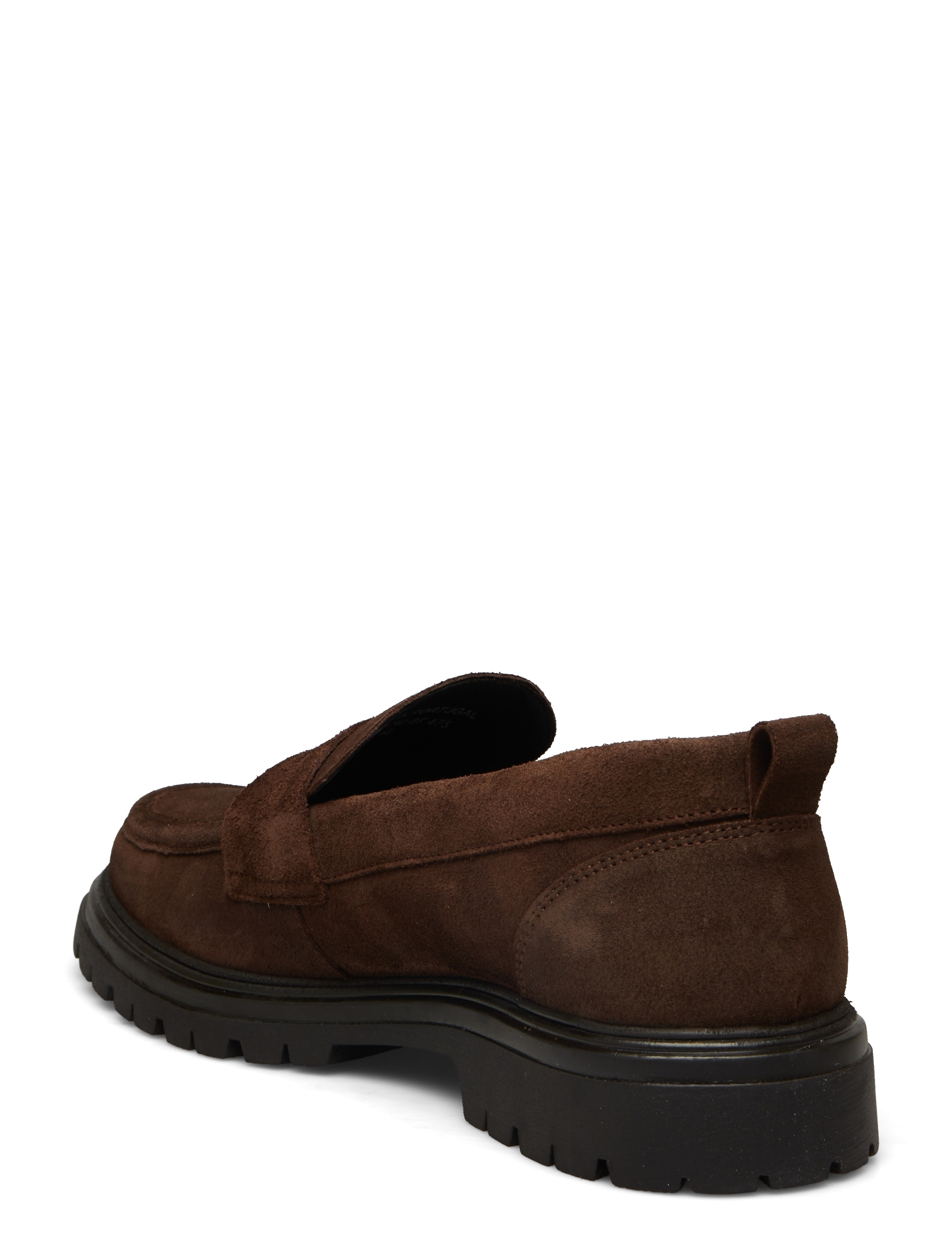 Bianco - BIAGIL Penny Loafer Oily Suede - dark brown - 2