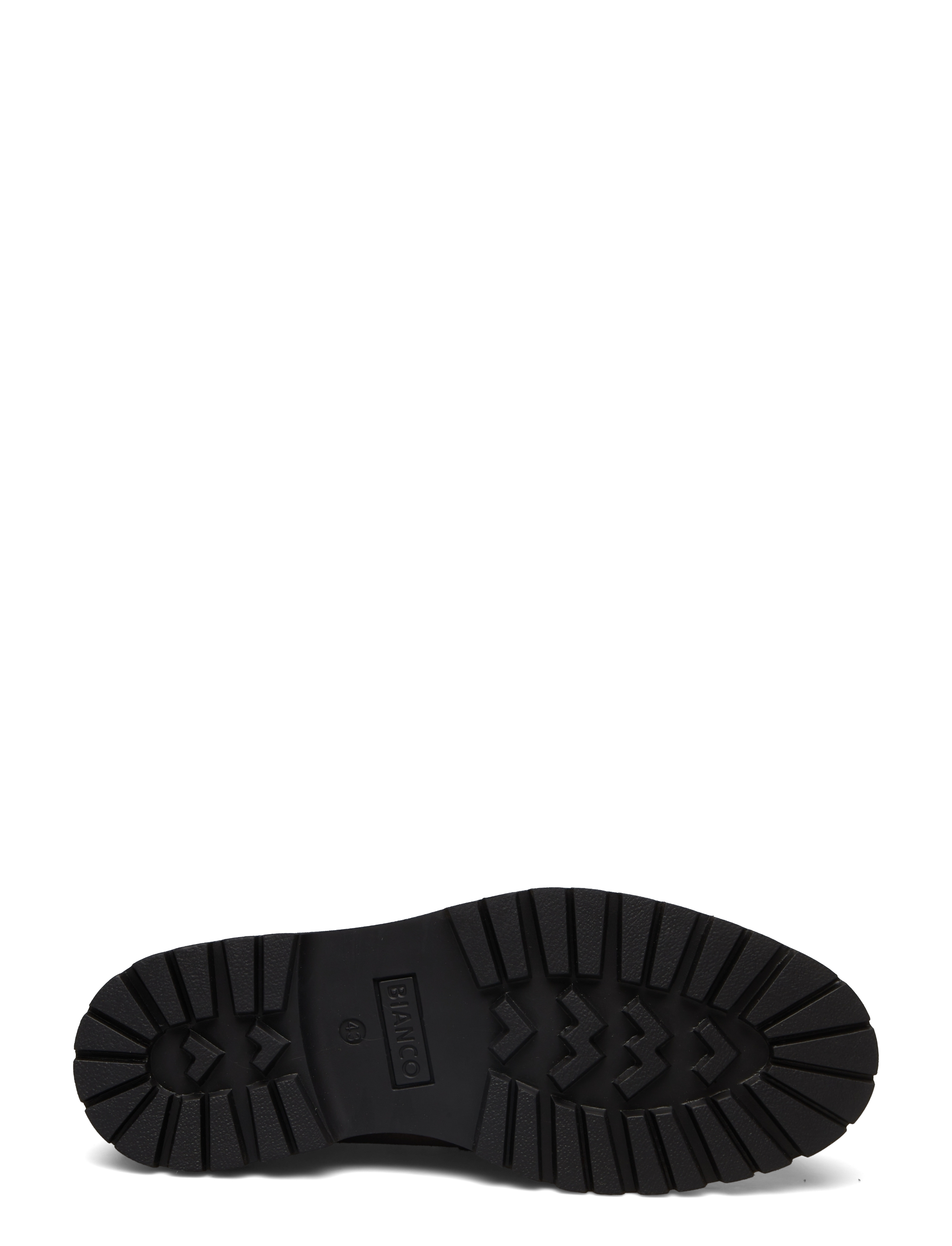 Bianco - BIAGIL Penny Loafer Oily Suede - dark brown - 4