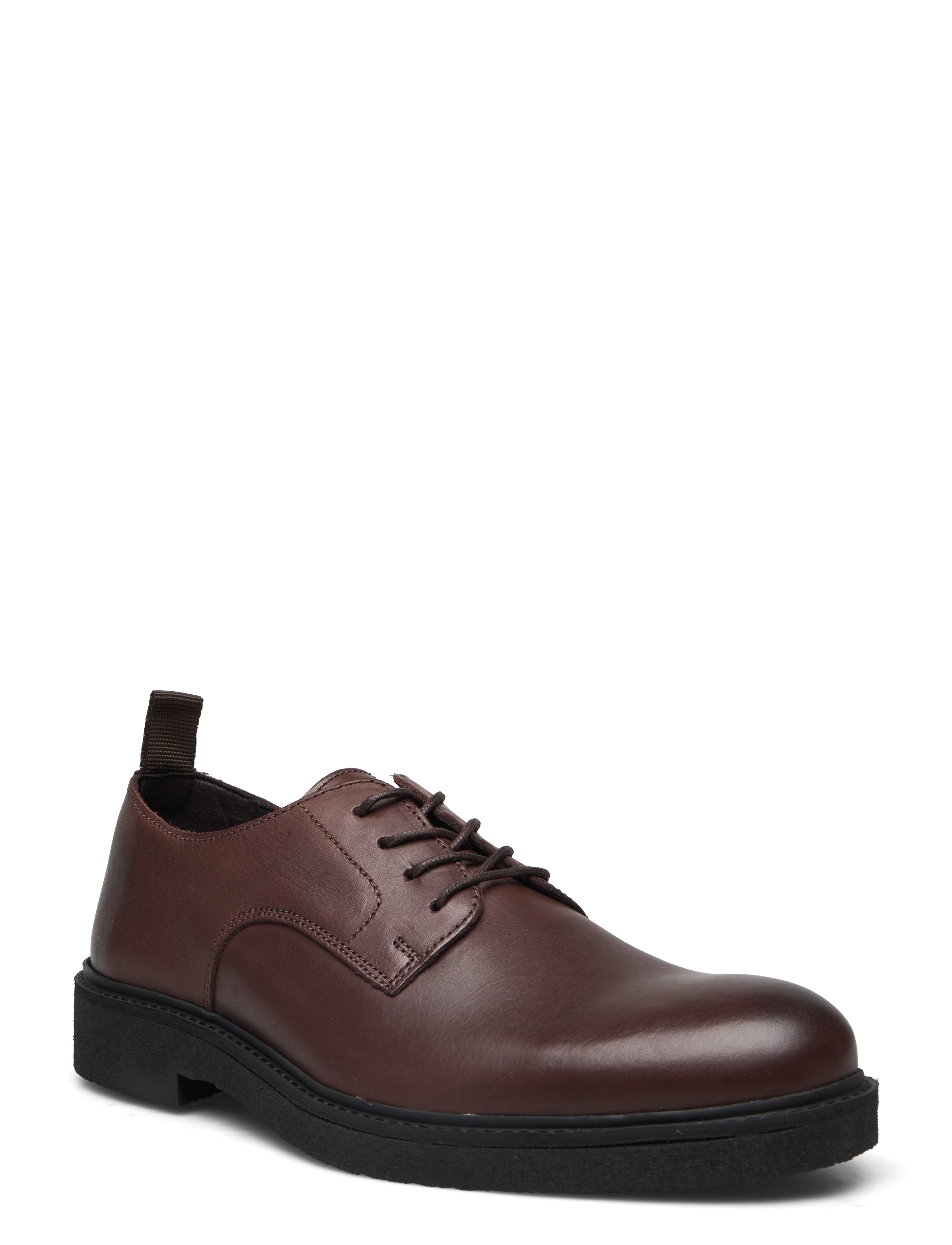 BIAERIK Derby Shoe Crust - DARK BROWN