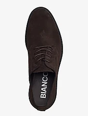 Bianco - BIAERIK Derby Shoe Oily Suede - dark brown - 3