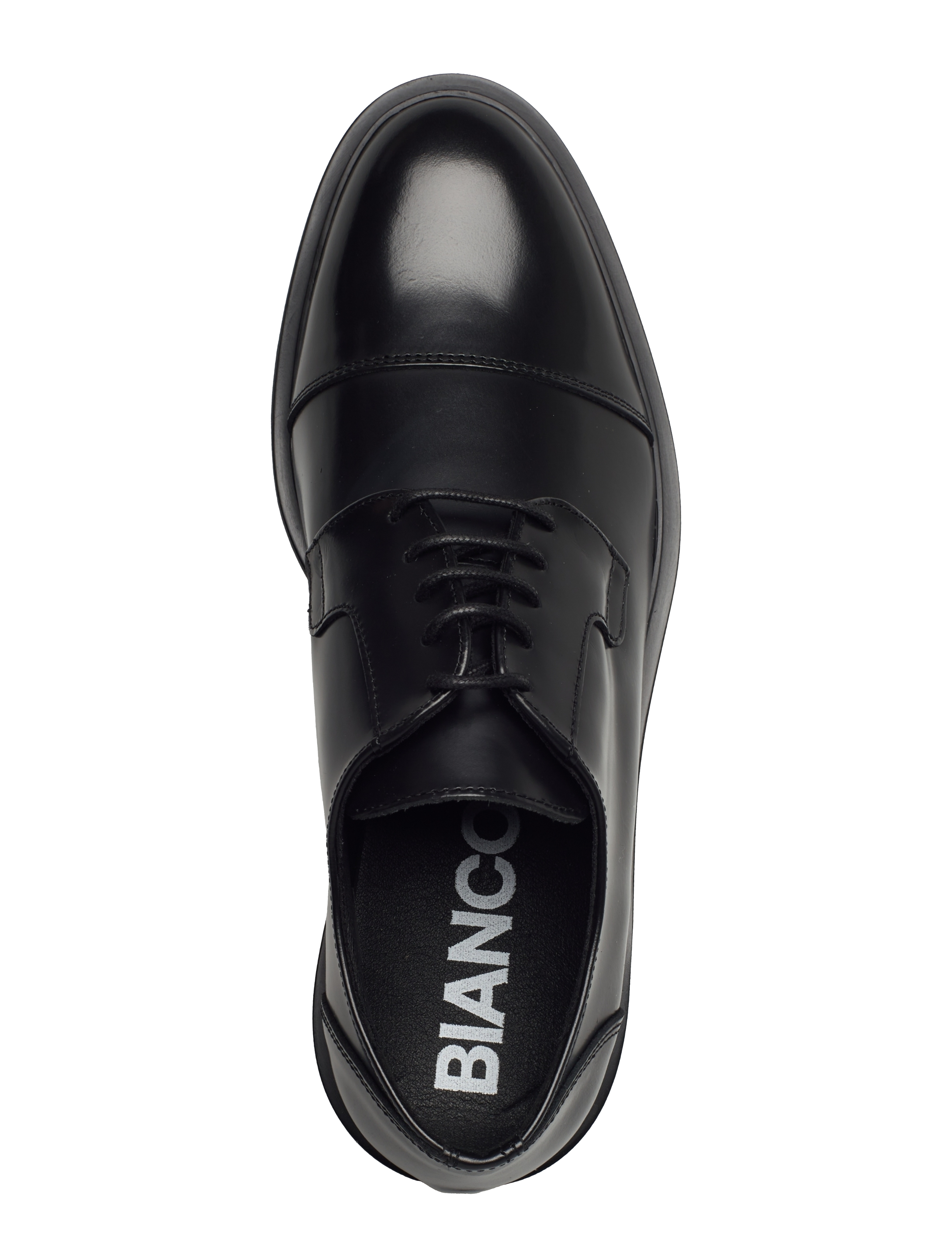 Bianco - BIAFELIX Derby Shoe Polido - black - 3