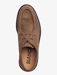 Bianco - BIAGIL Moctoe Shoe Suede - spring shoes - tobacco - 3