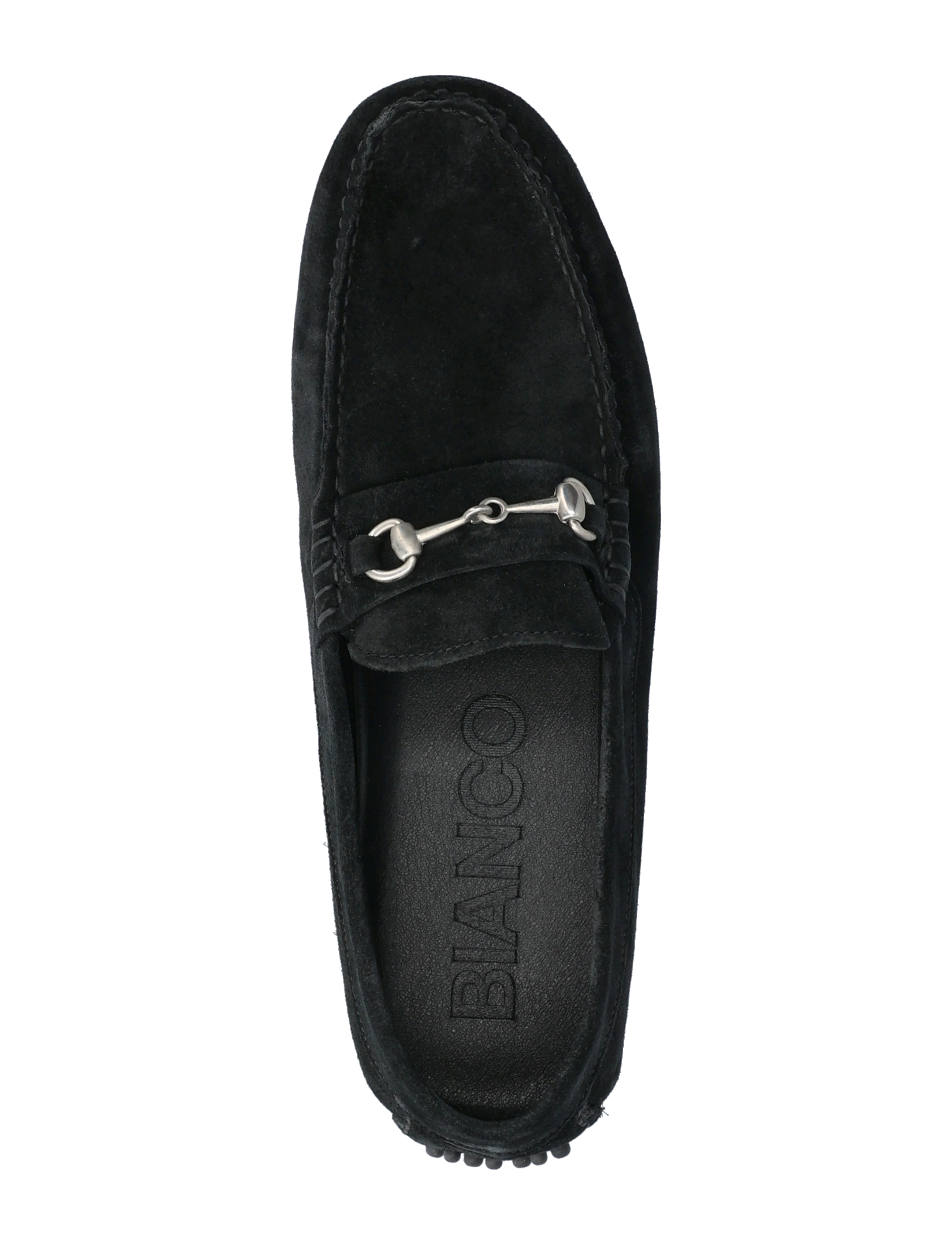 Bianco - BIAFRANKIE Sneffle Loafer Suede - black - 3