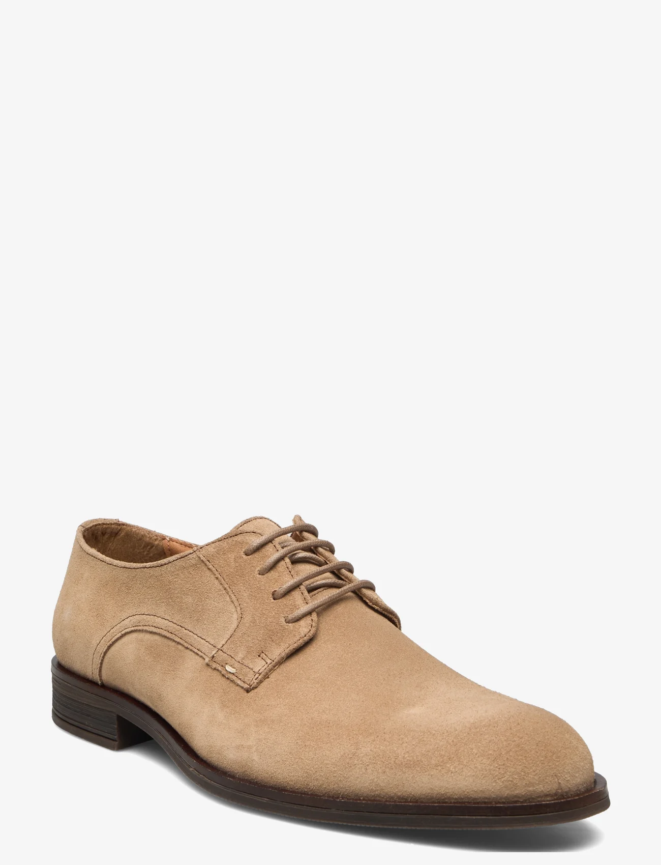 Bianco - BIABYRON Derby Shoe Suede - lave sneakers - tan - 0